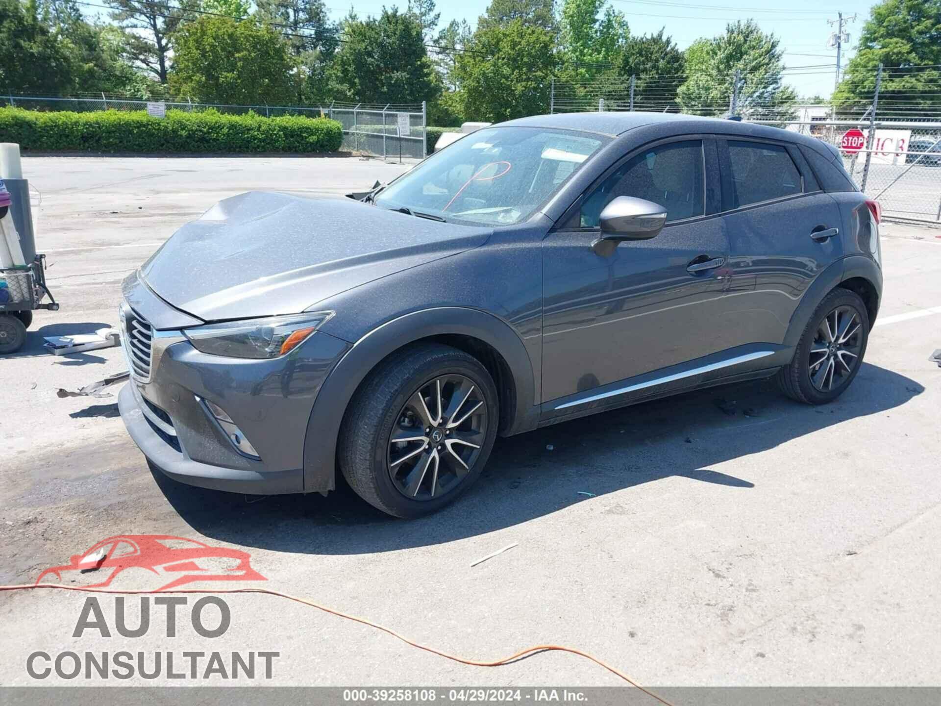 MAZDA CX-3 2016 - JM1DKBD70G0107591