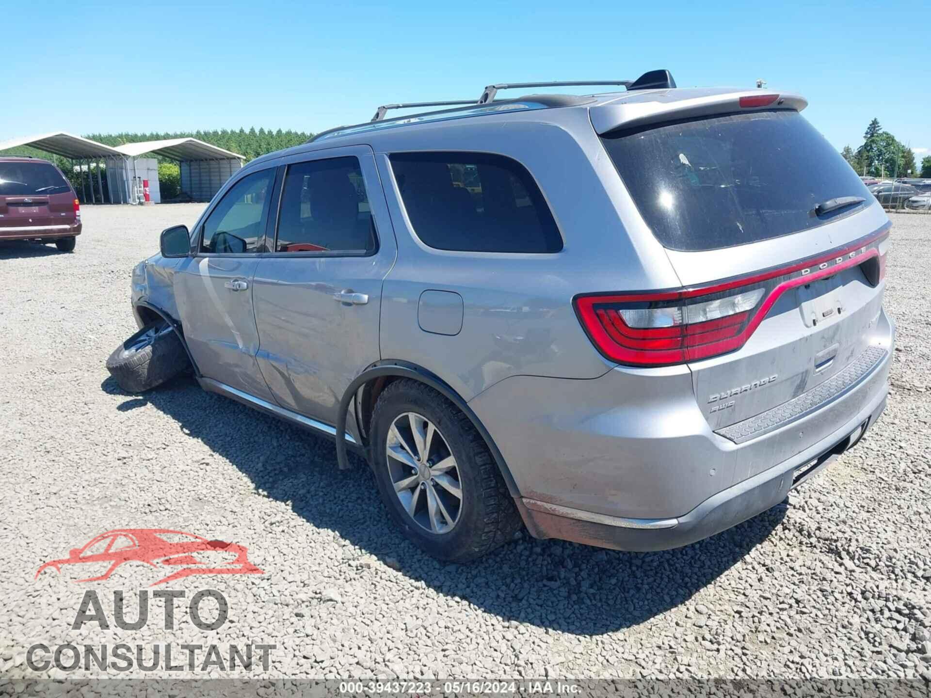 DODGE DURANGO 2016 - 1C4RDJDG9GC412841