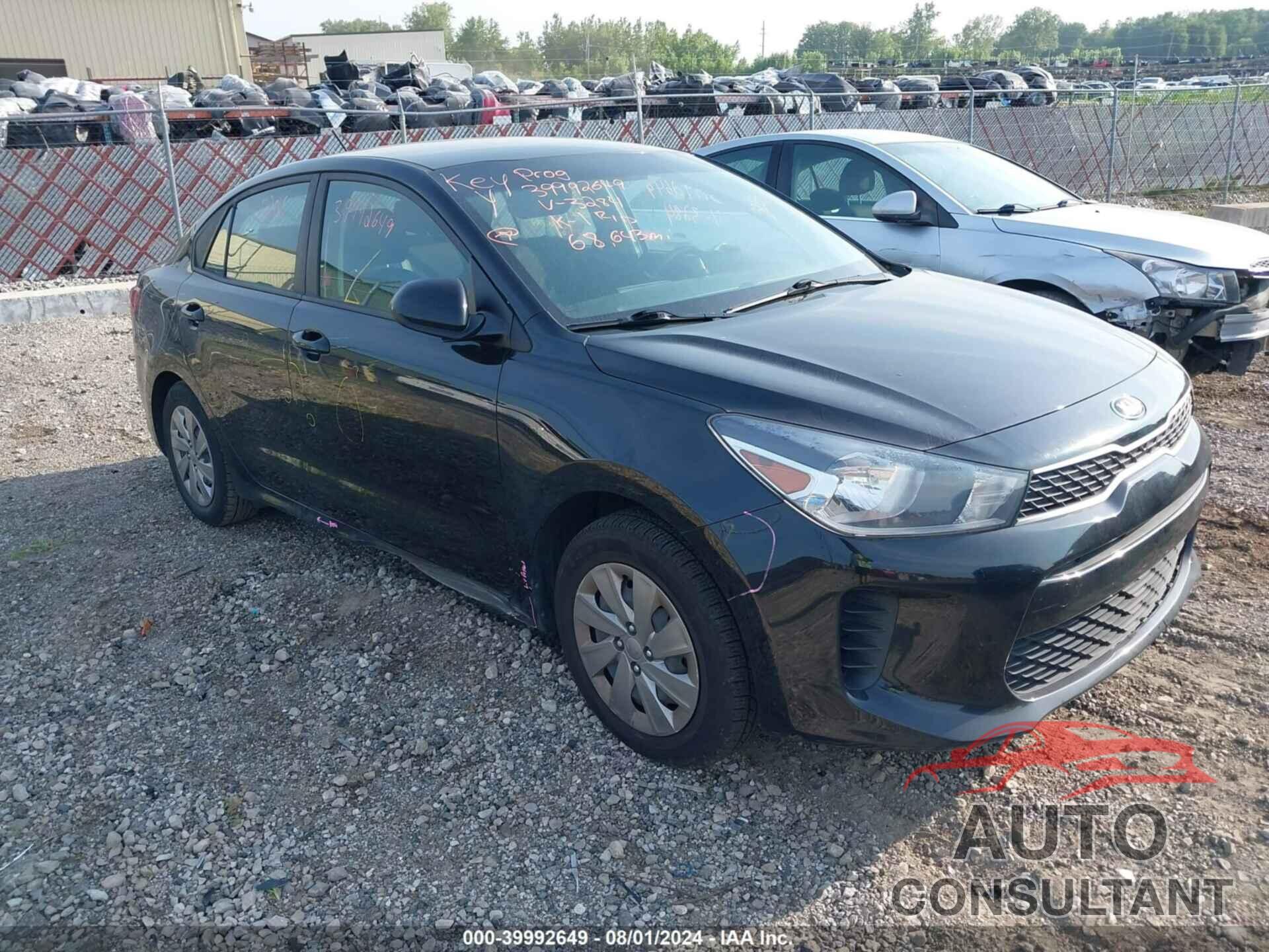 KIA RIO 2019 - 3KPA24AB8KE233284