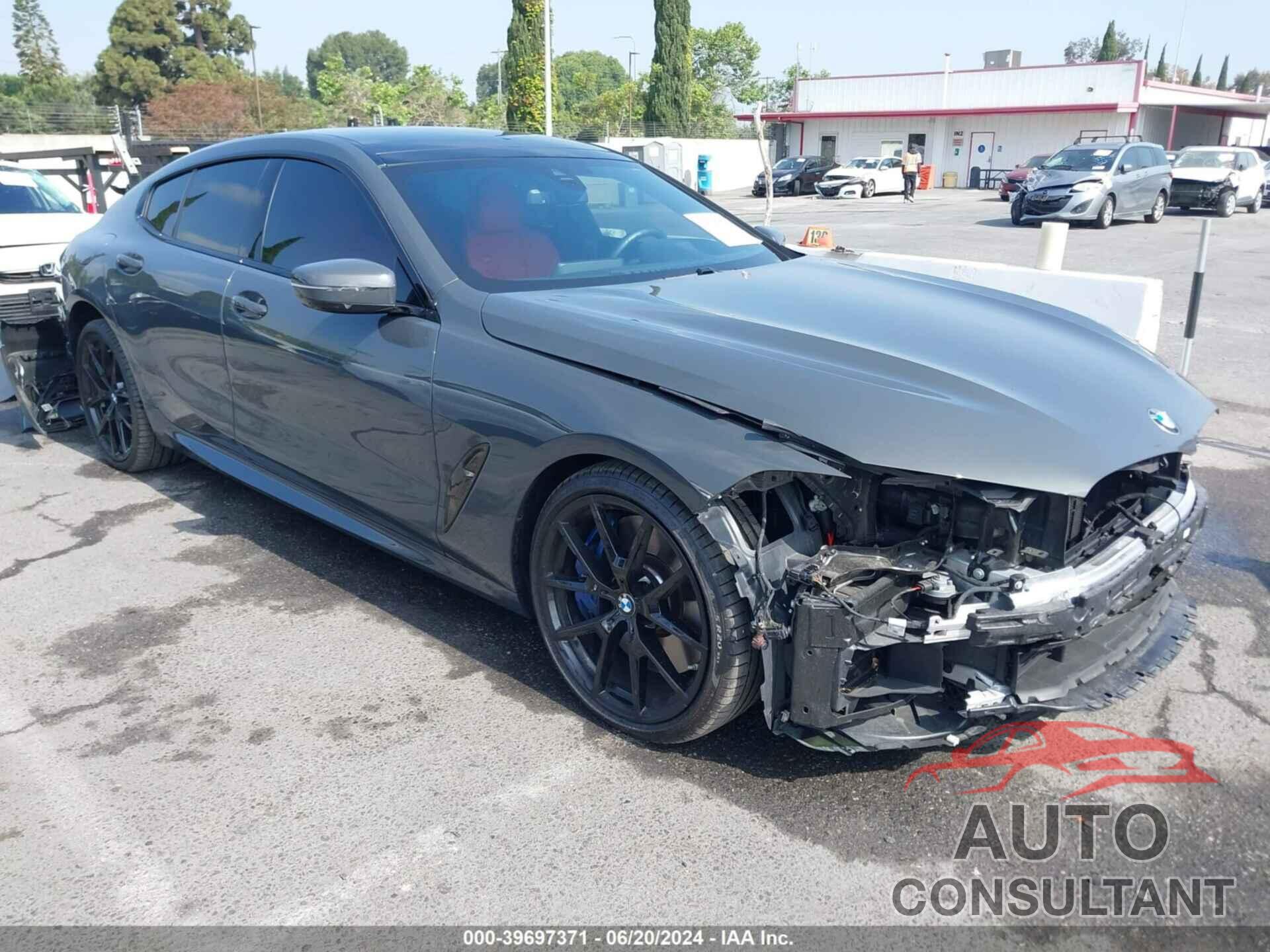 BMW M850I GTAN COUPE 2022 - WBAGV8C06NCH71689