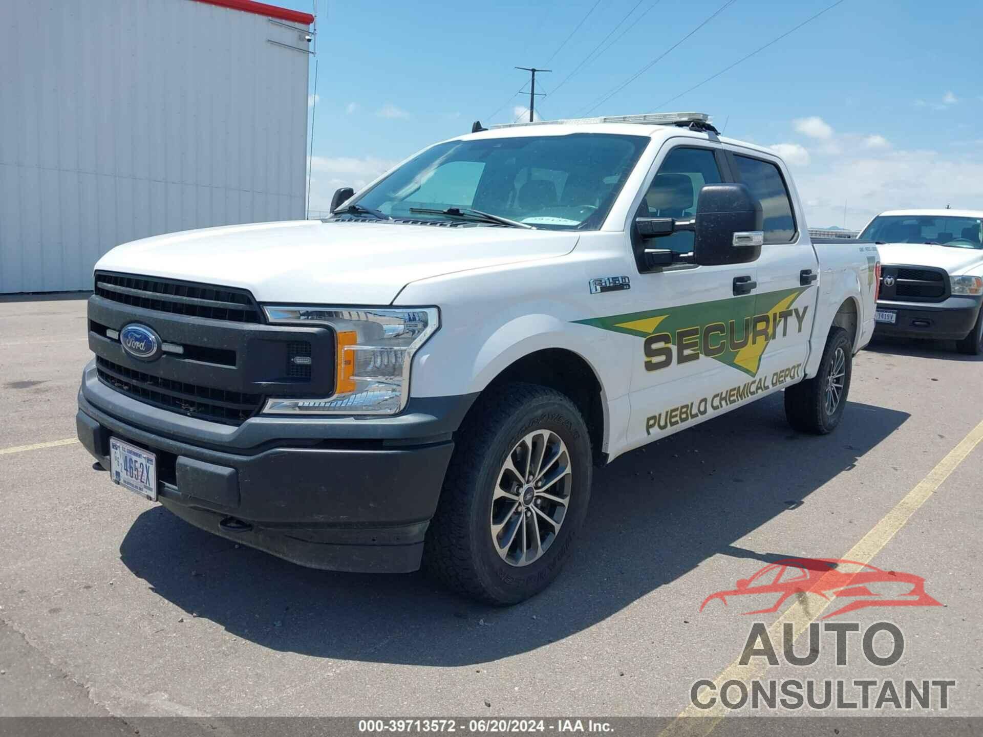 FORD F-150 POLICE RESPONDER 2020 - 1FTEW1P45LKF21792