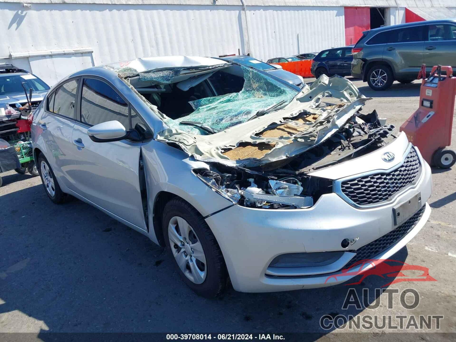 KIA FORTE 2016 - KNAFK4A60G5559881