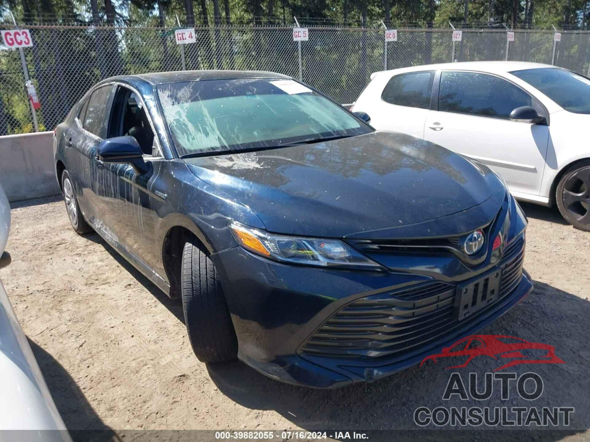 TOYOTA CAMRY HYBRID 2019 - 4T1B31HK5KU514462