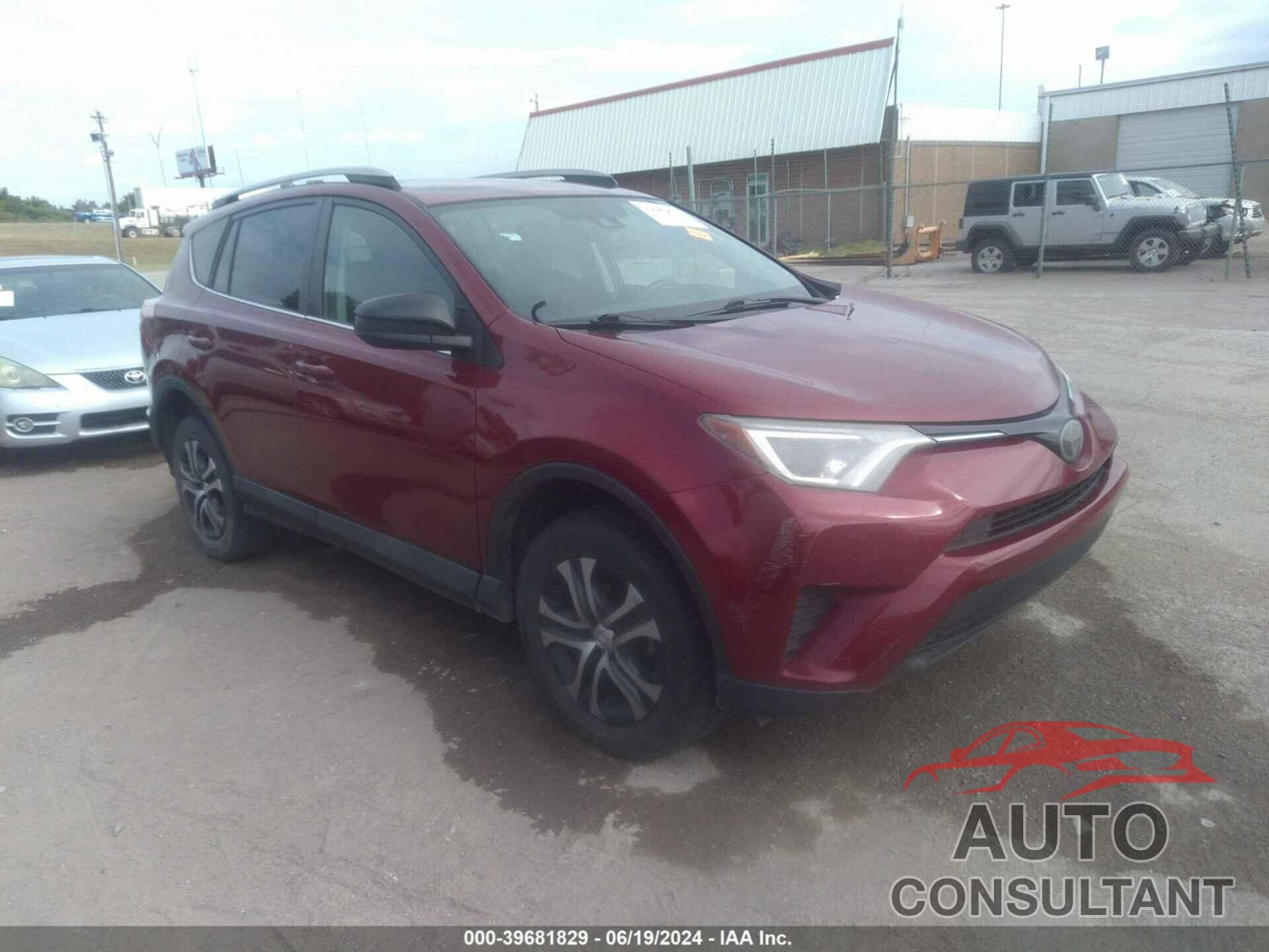 TOYOTA RAV4 2018 - 2T3ZFREV0JW481010