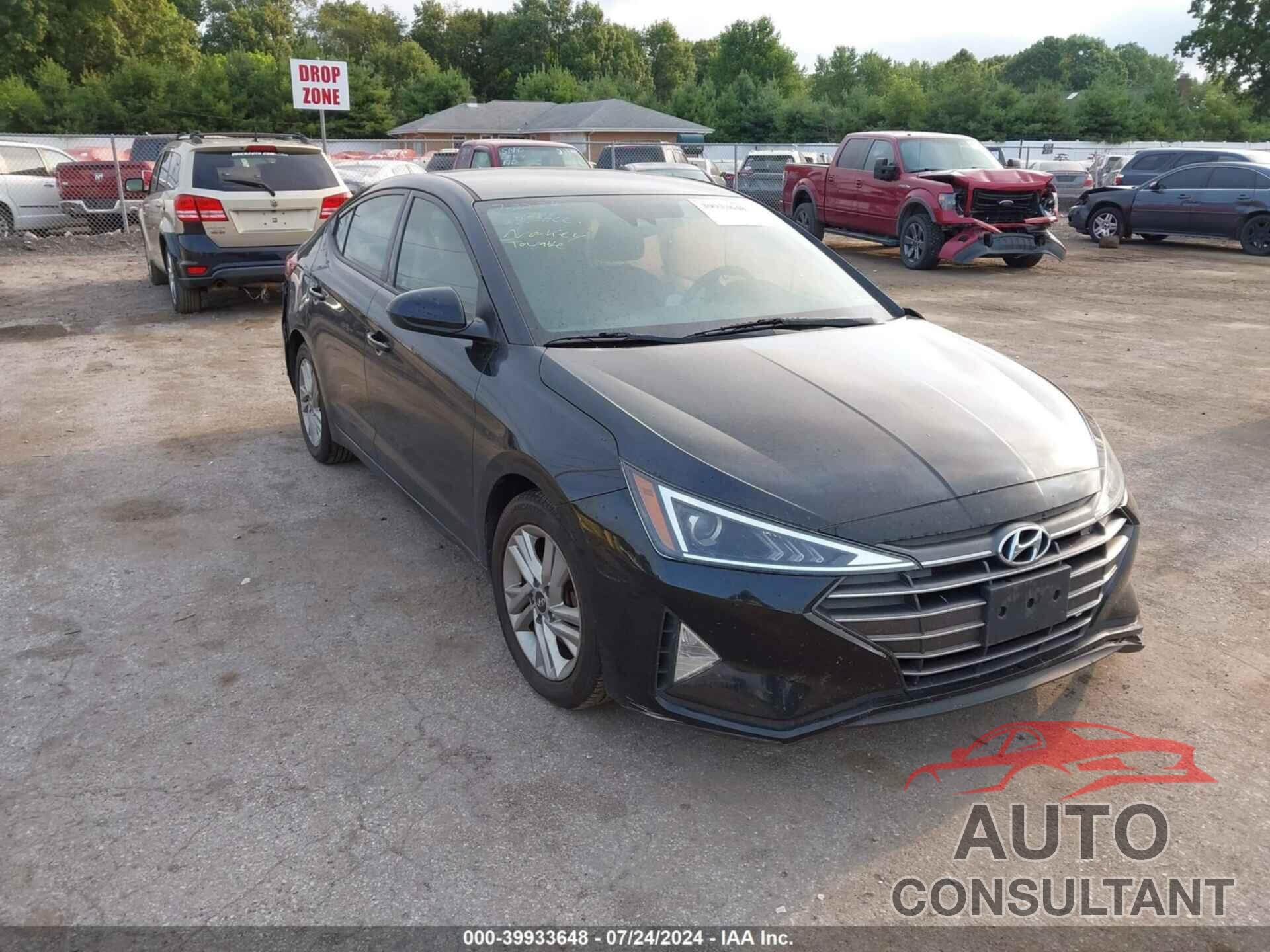 HYUNDAI ELANTRA 2020 - 5NPD84LF2LH547070