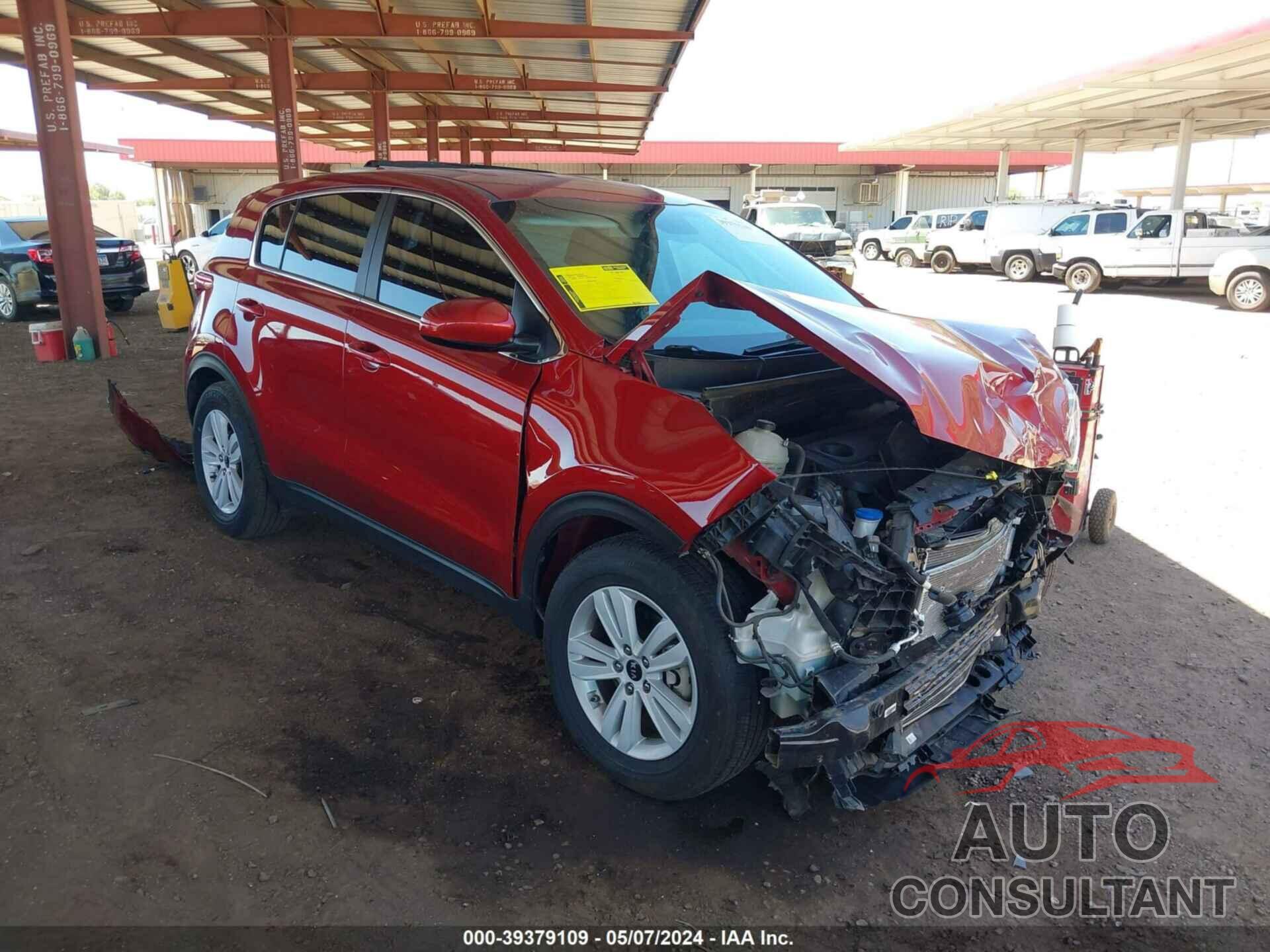 KIA SPORTAGE 2019 - KNDPM3AC1K7626955