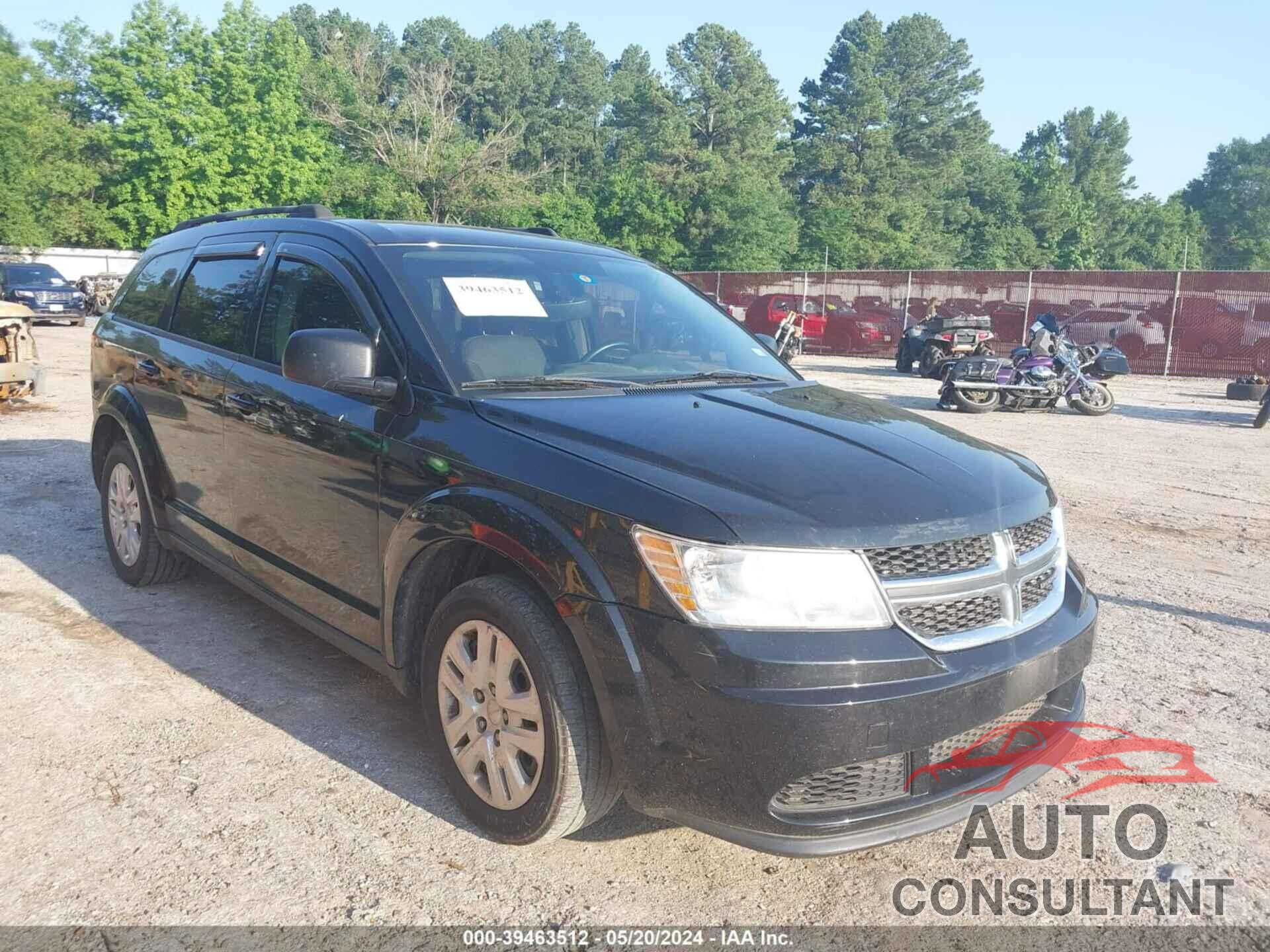 DODGE JOURNEY 2017 - 3C4PDCAB1HT560032