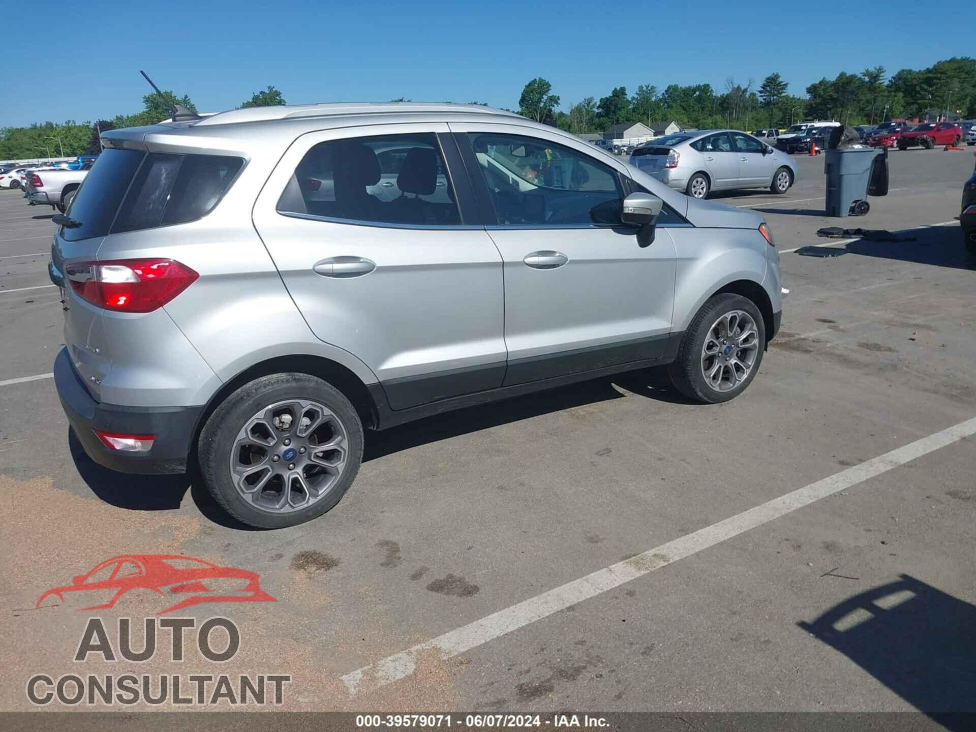 FORD ECOSPORT 2020 - MAJ6S3KLXLC315071