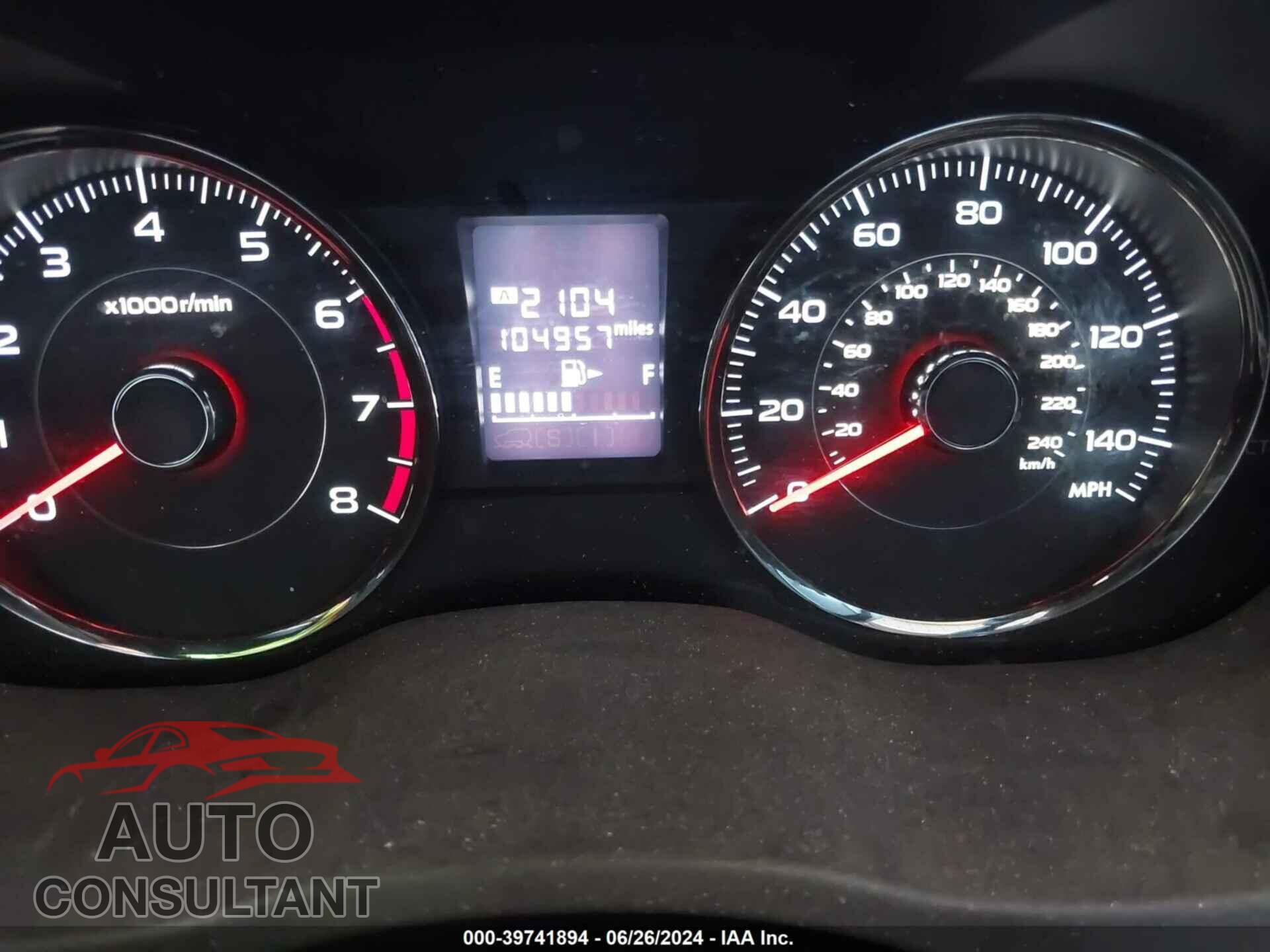 SUBARU FORESTER 2014 - JF2SJAMC5EH548179