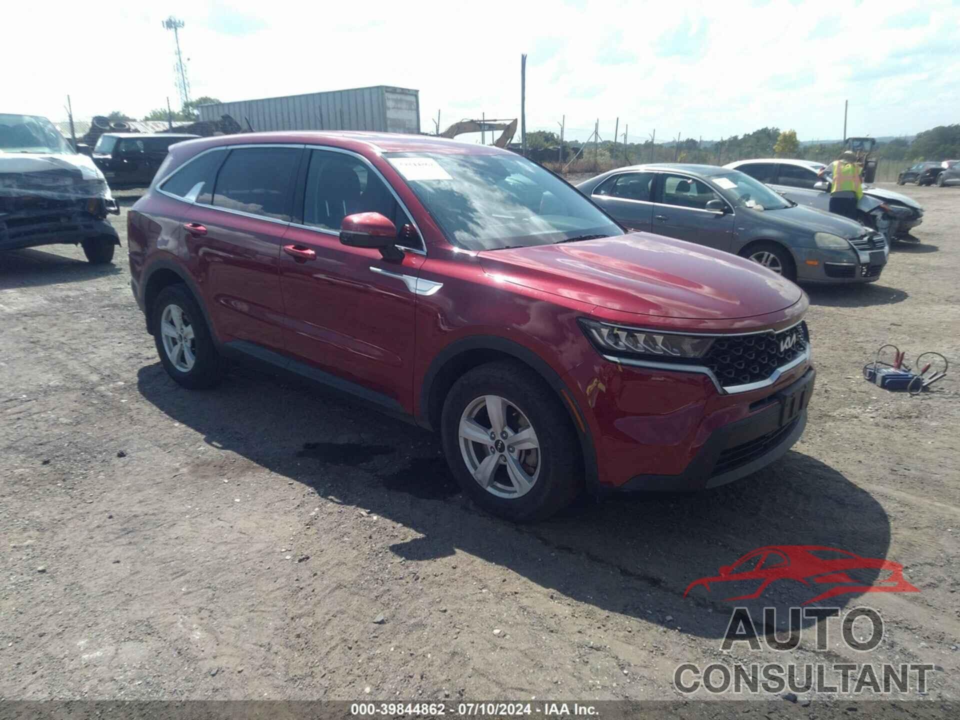 KIA SORENTO 2022 - 5XYRG4LC0NG156282