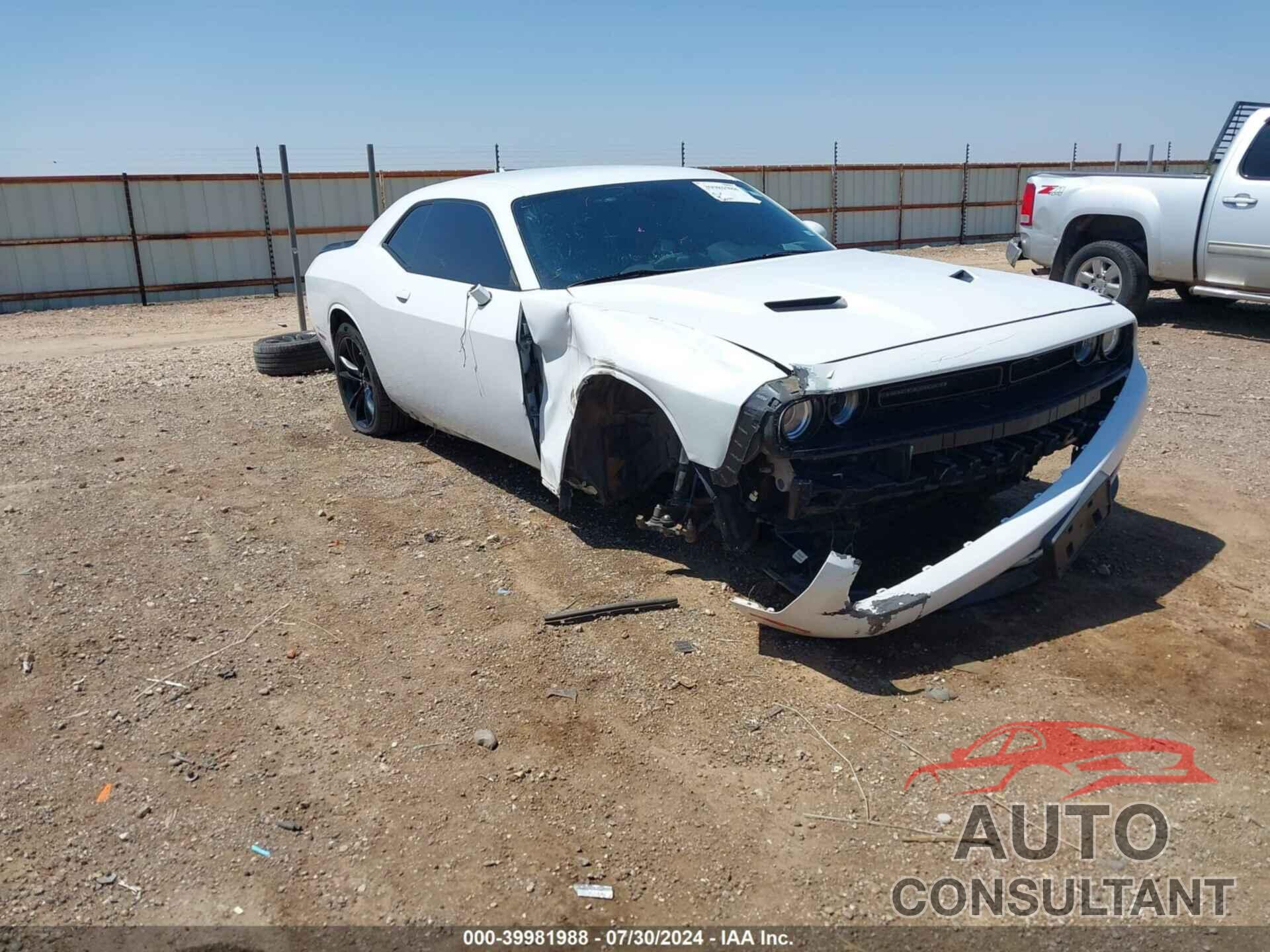 DODGE CHALLENGER 2018 - 2C3CDZAG8JH229254