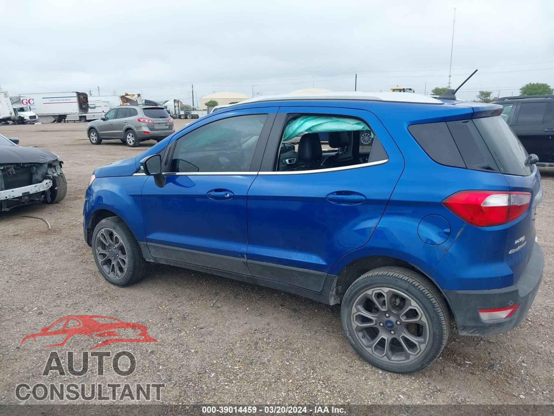 FORD ECOSPORT 2021 - MAJ6S3KL1MC401435