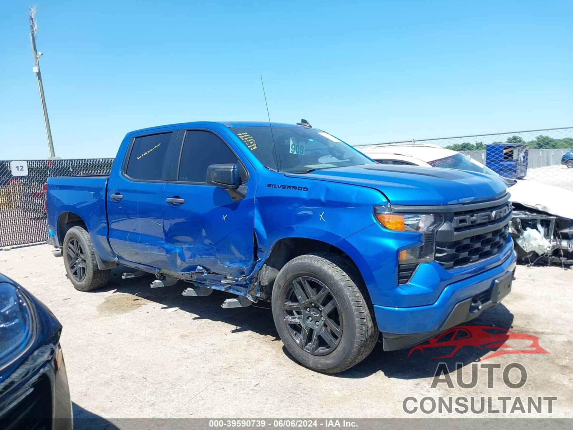 CHEVROLET SILVERADO 1500 2022 - 1GCPABEK8NZ523951