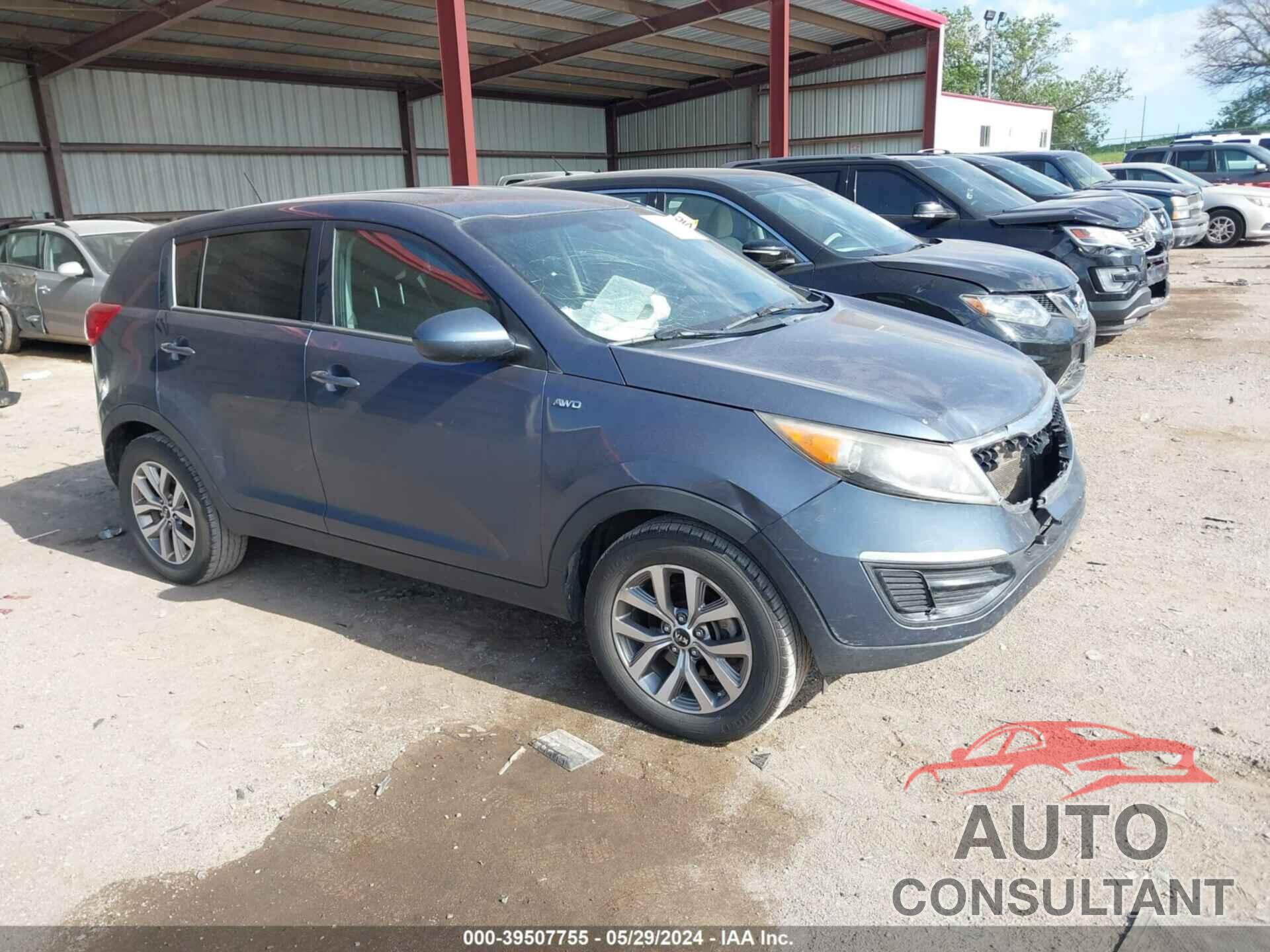 KIA SPORTAGE 2016 - KNDPBCAC8G7824901