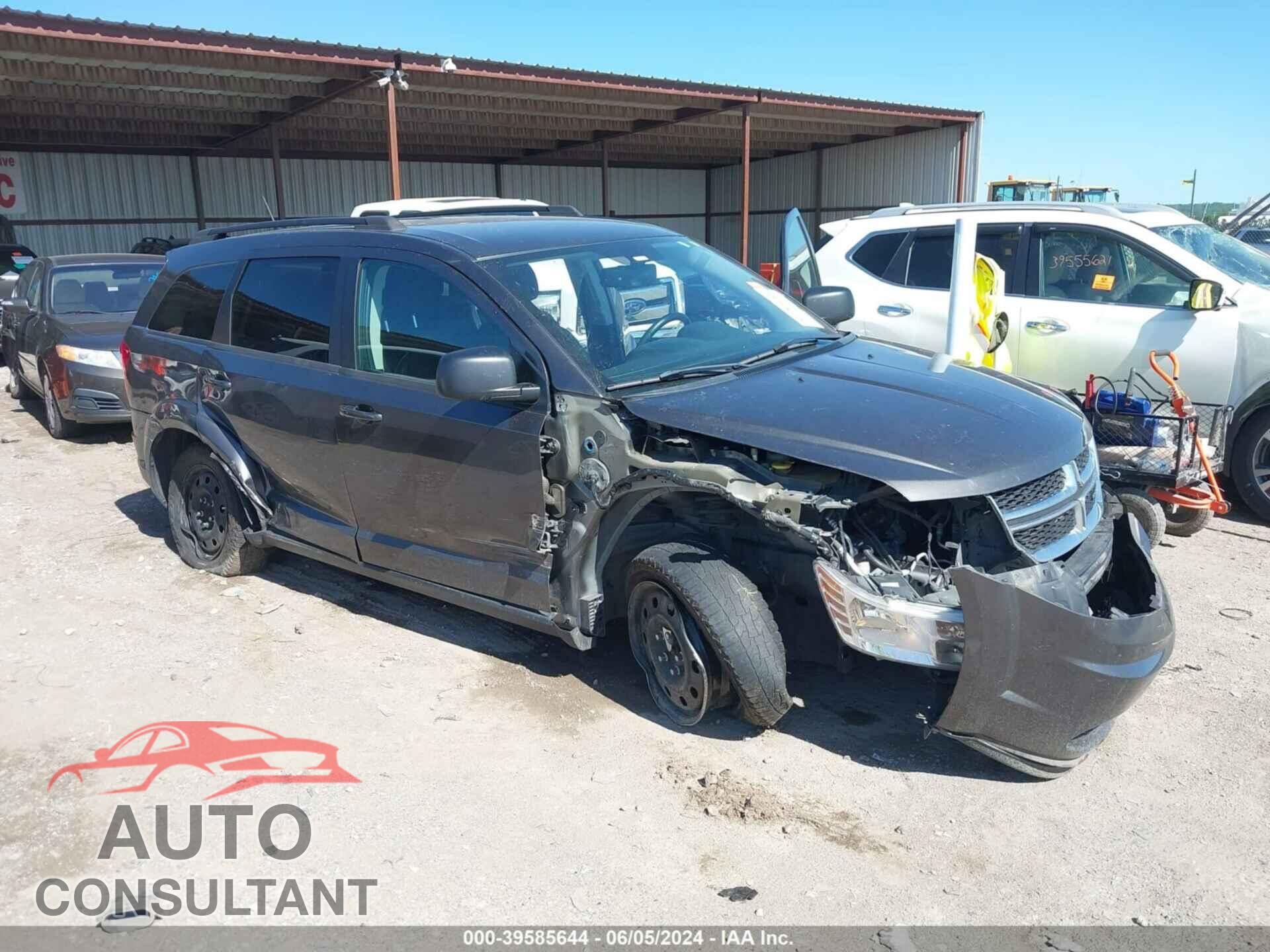 DODGE JOURNEY 2017 - 3C4PDCAB4HT520253