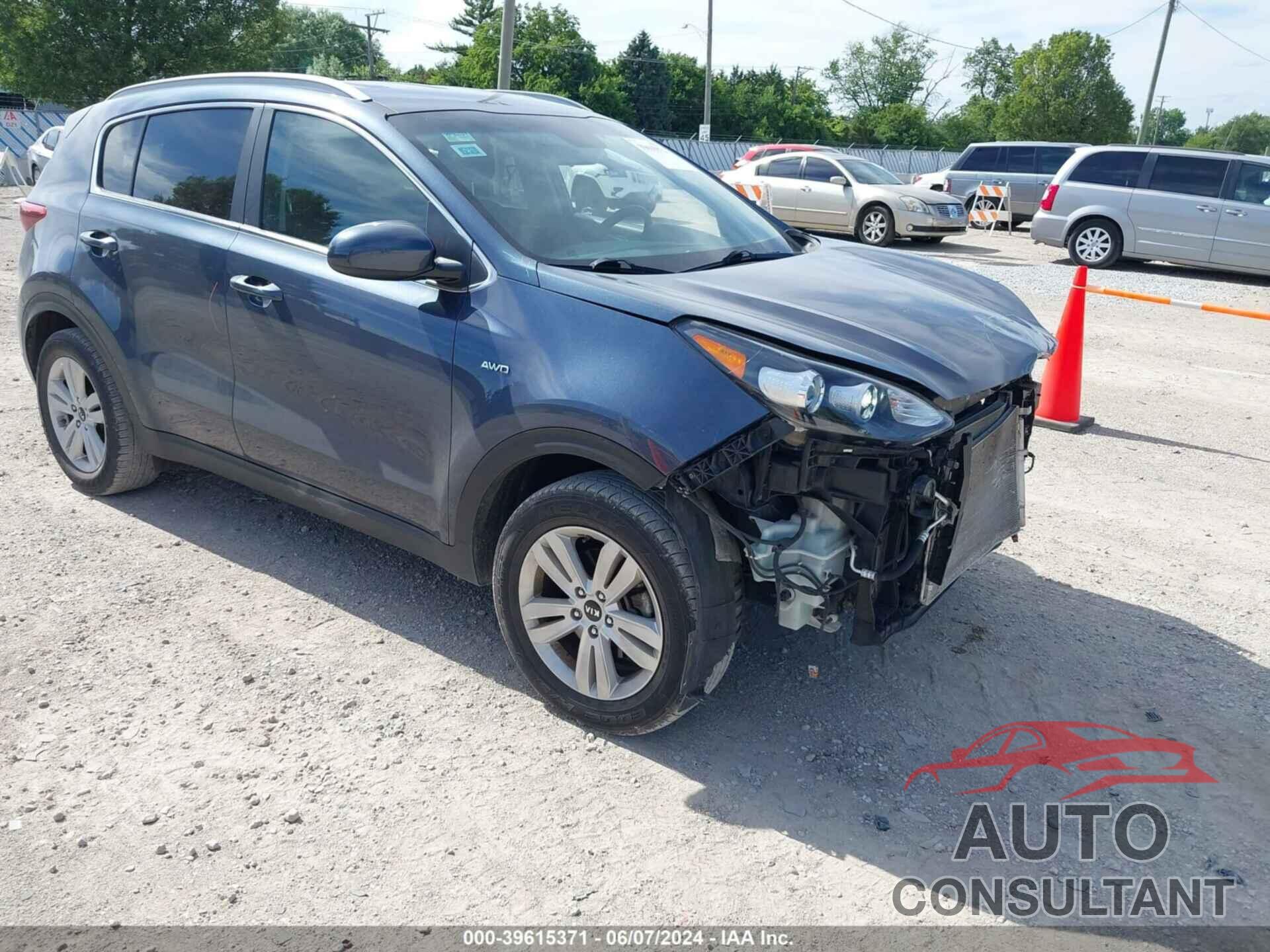 KIA SPORTAGE 2018 - KNDPMCAC0J7354686