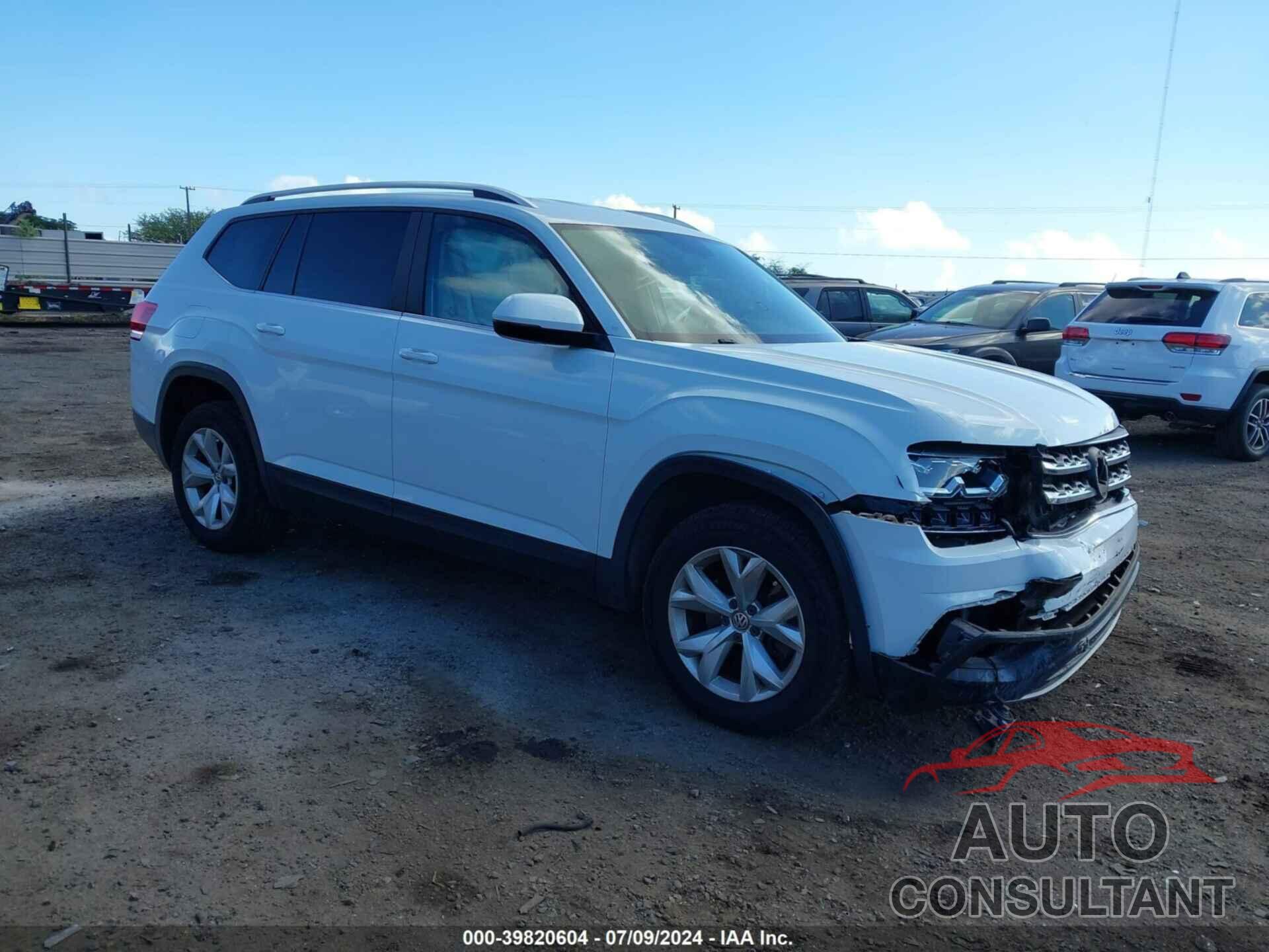 VOLKSWAGEN ATLAS 2018 - 1V2CR2CA3JC541755