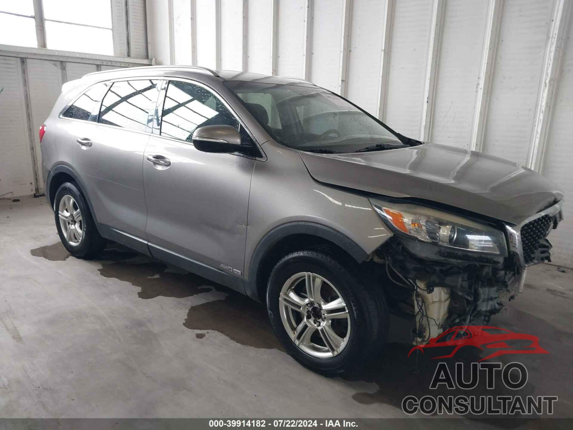 KIA SORENTO 2017 - 5XYPHDA57HG326375