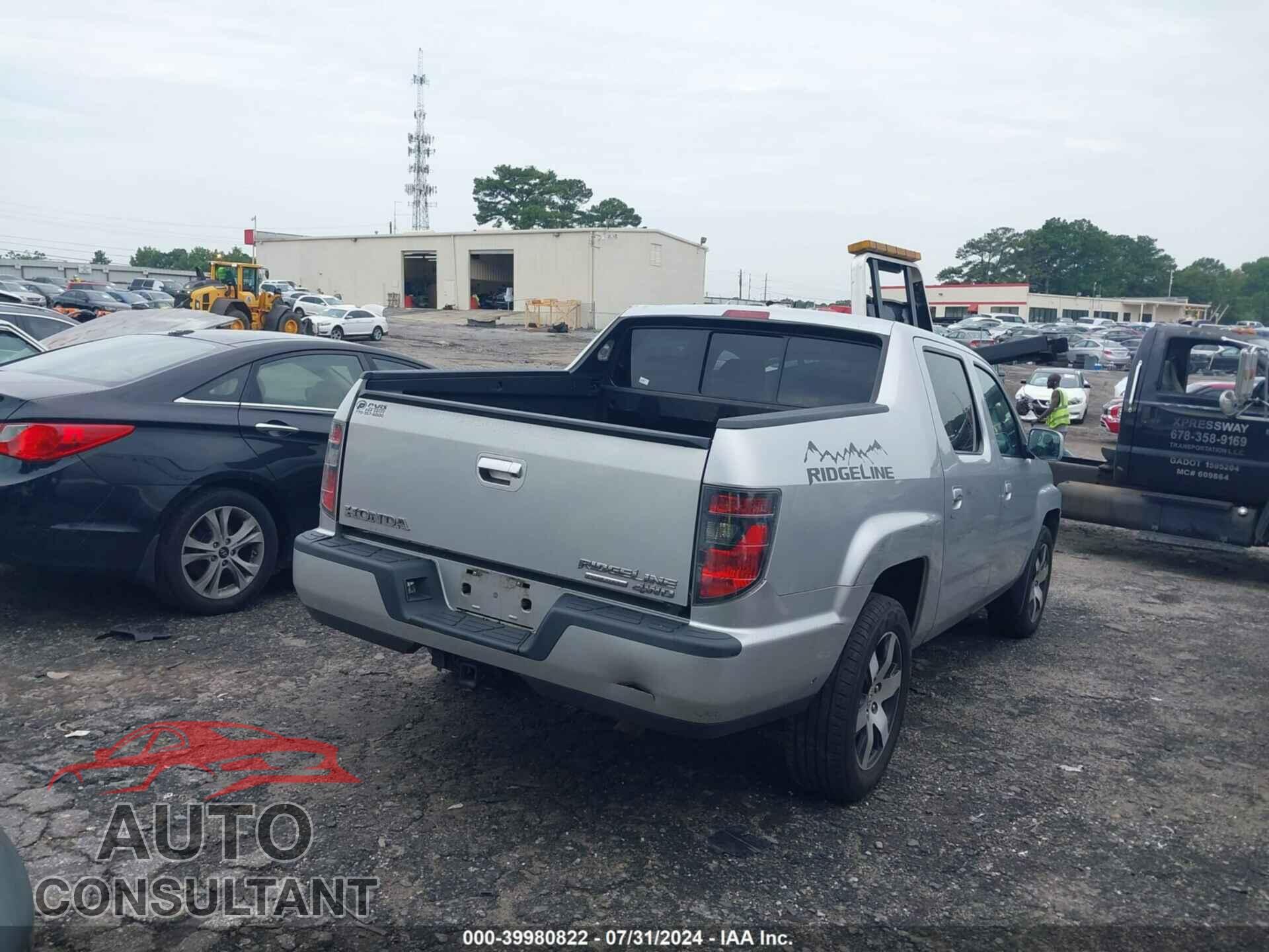 HONDA RIDGELINE 2014 - 5FPYK1F68EB009527