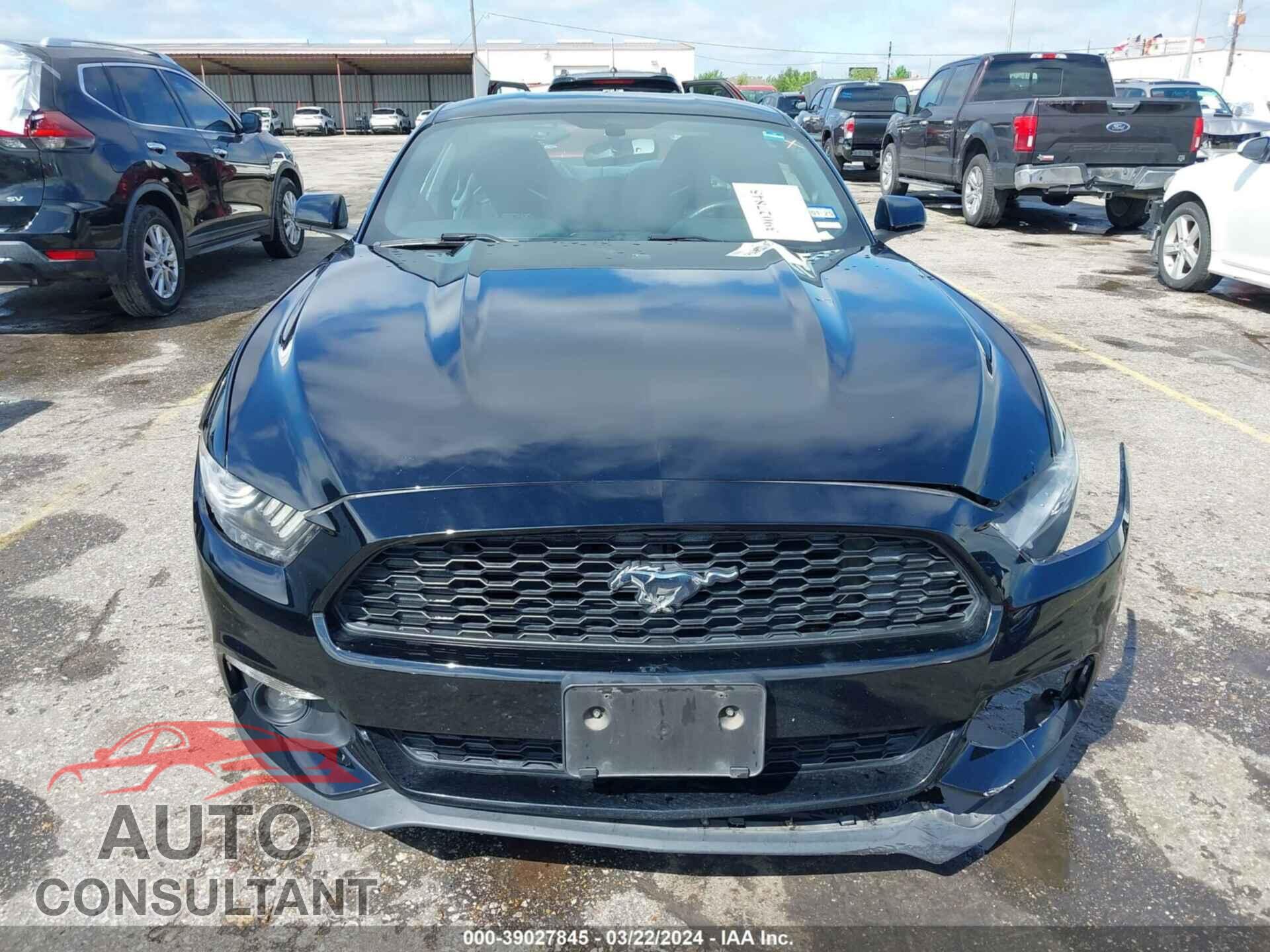 FORD MUSTANG 2017 - 1FA6P8TH4H5276966
