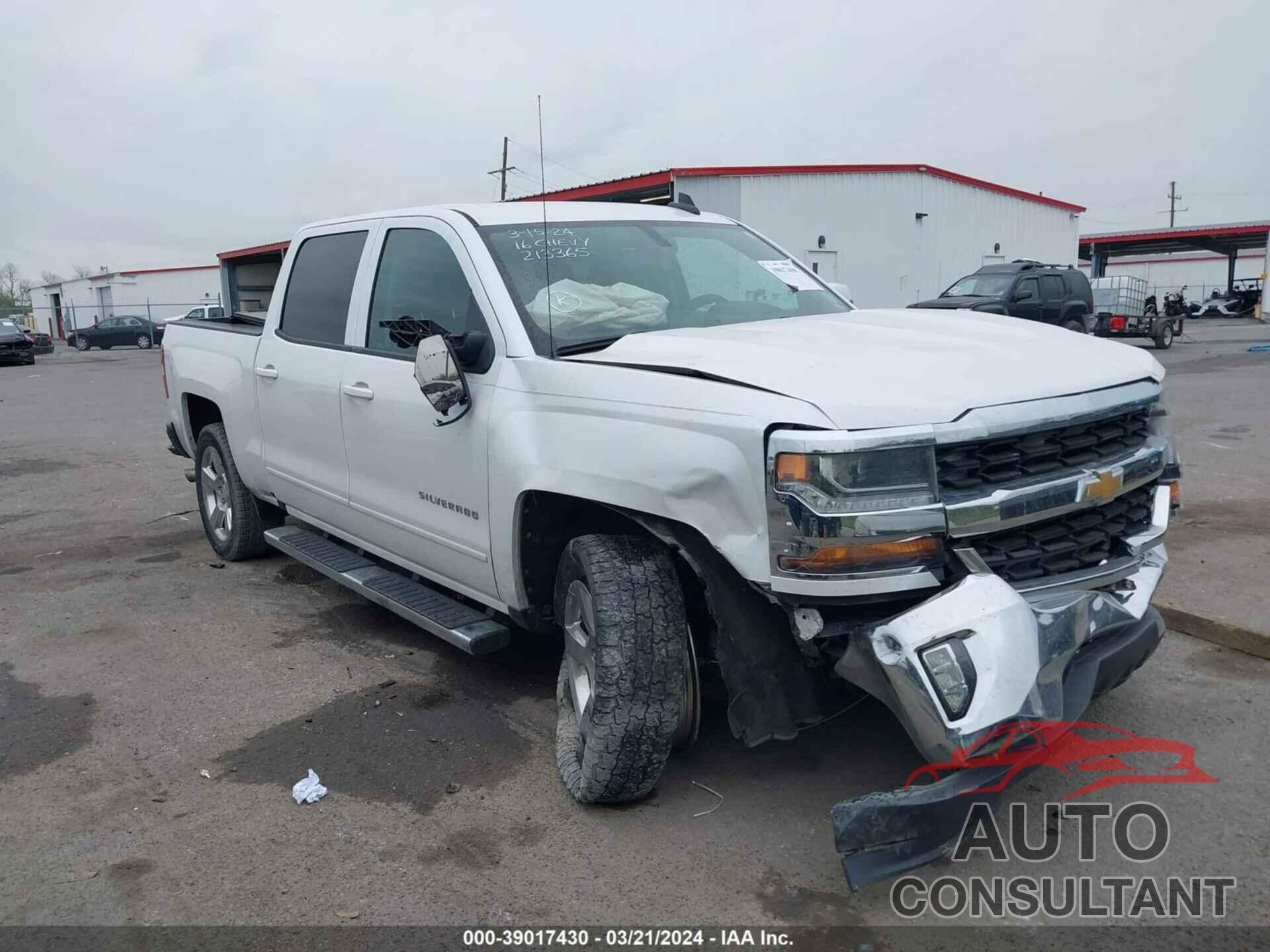 CHEVROLET SILVERADO 1500 2016 - 3GCPCREC3GG213365