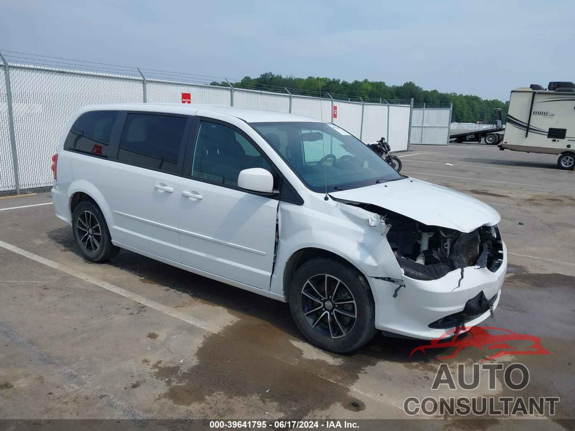 DODGE GRAND CARAVAN 2016 - 2C4RDGCG2GR184774