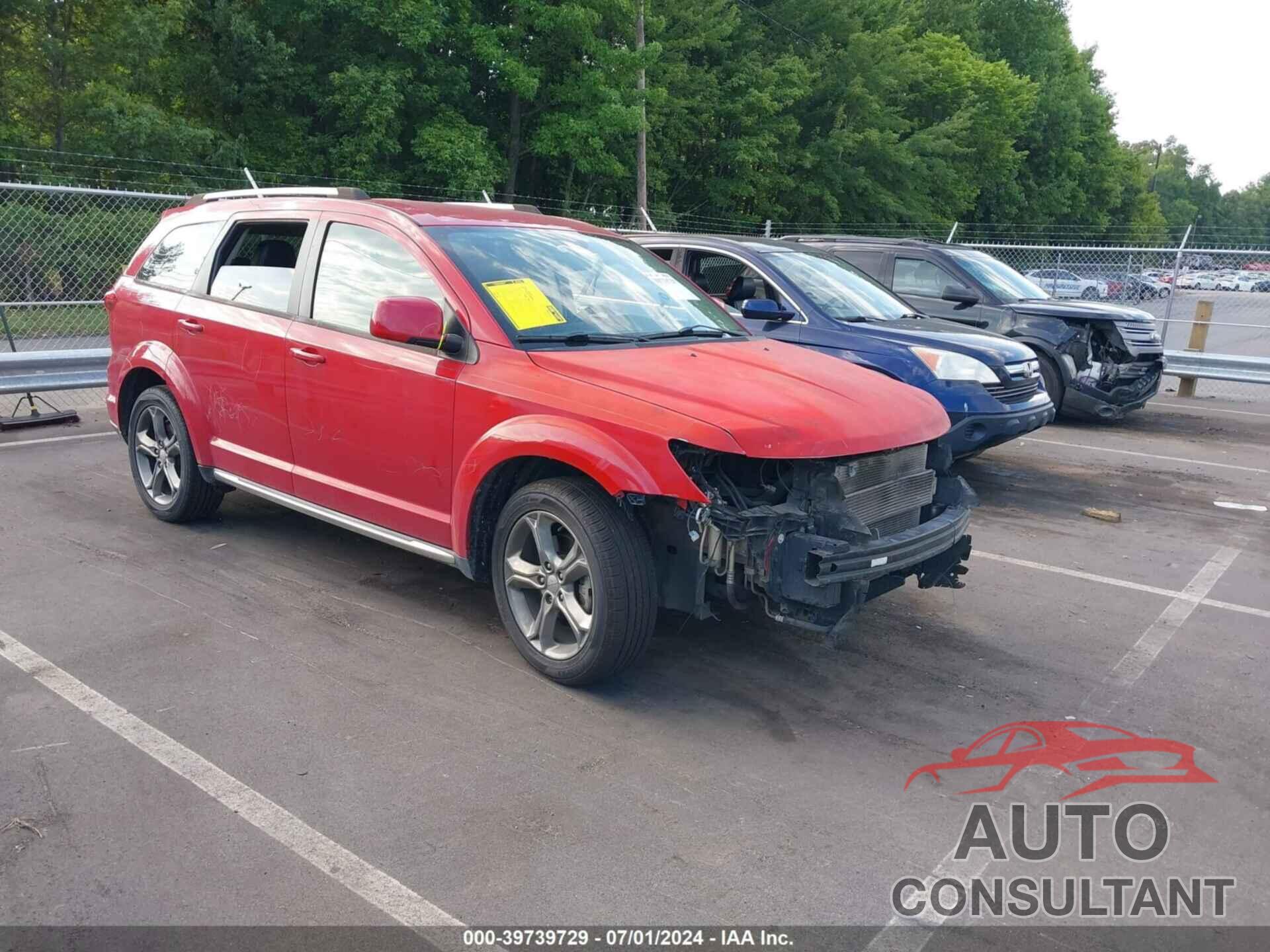 DODGE JOURNEY 2017 - 3C4PDCGG3HT613851