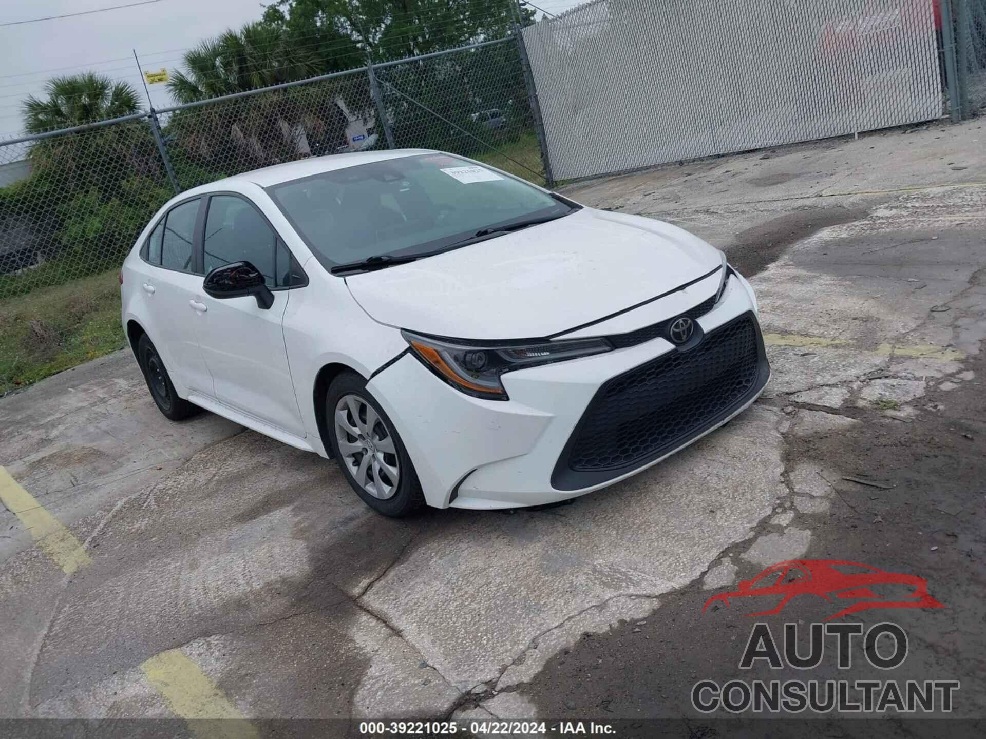 TOYOTA COROLLA 2021 - 5YFEPMAE3MP216102