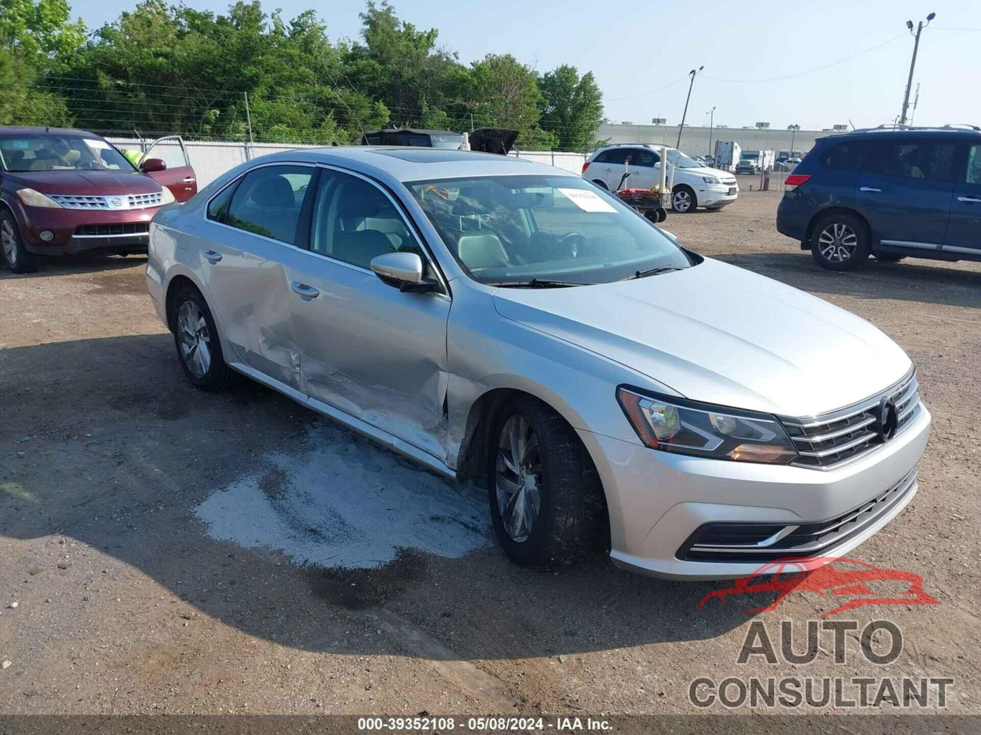 VOLKSWAGEN PASSAT 2018 - 1VWBA7A34JC019140