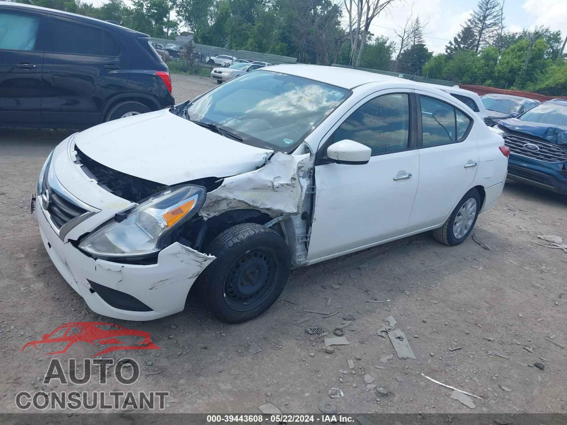 NISSAN VERSA 2016 - 3N1CN7AP1GL878152