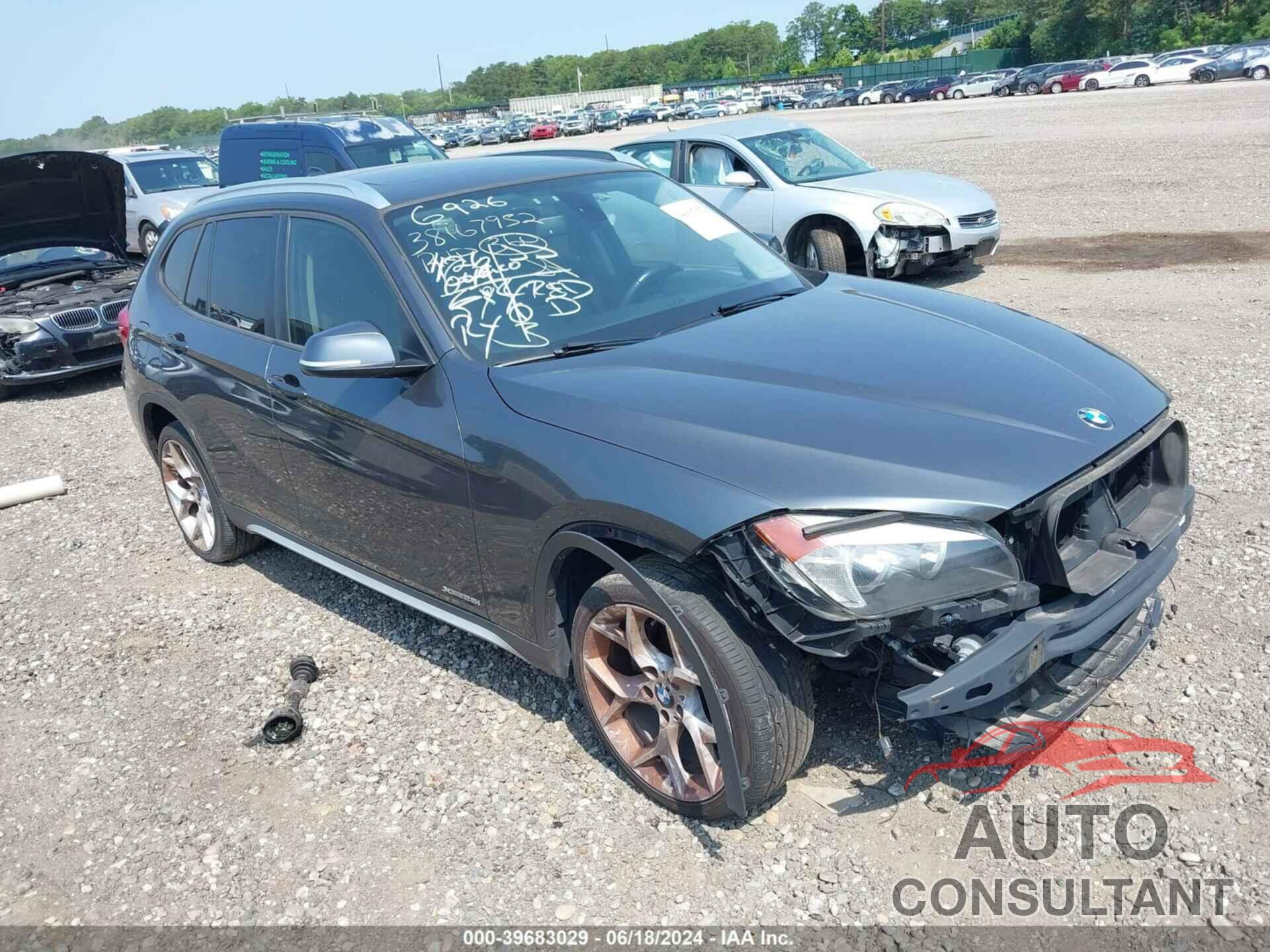 BMW X1 2013 - WBAVL1C59DVR87228