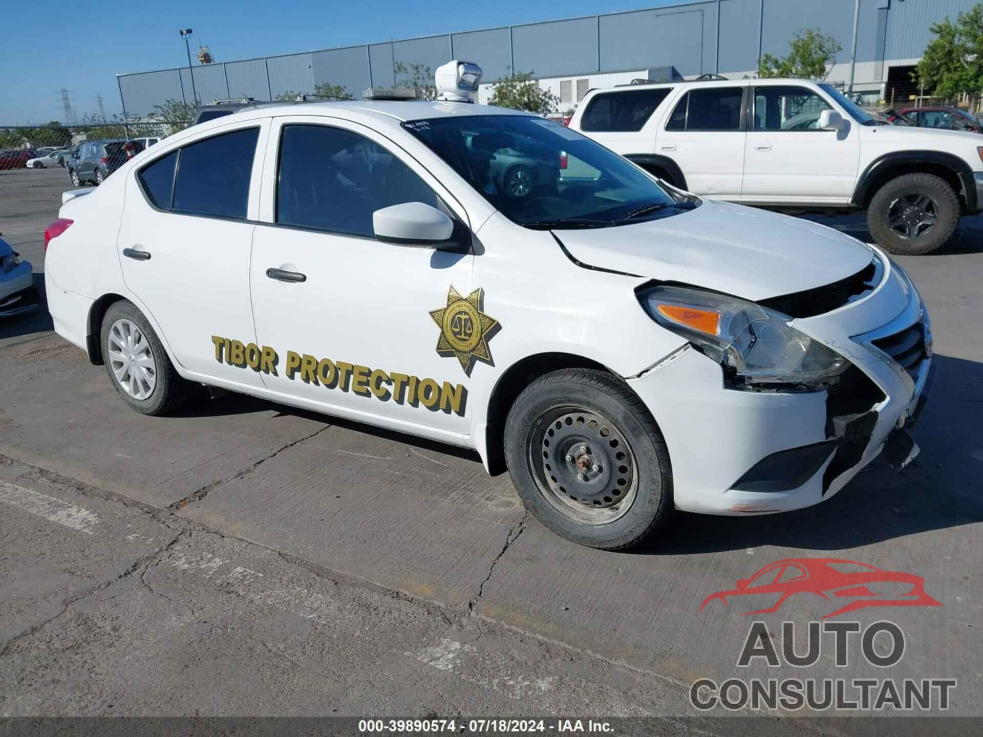 NISSAN VERSA 2019 - 3N1CN7AP0KL817819