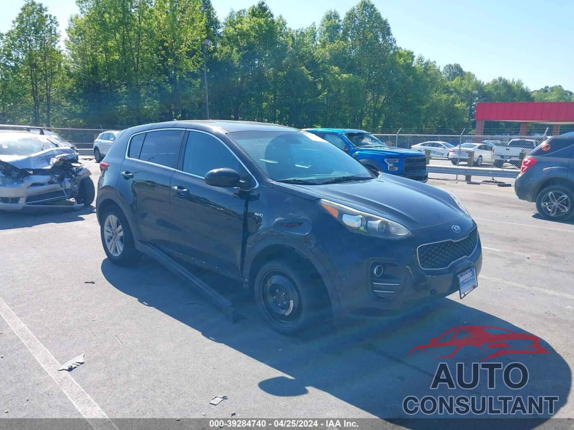 KIA SPORTAGE 2018 - KNDPMCAC7J7395090