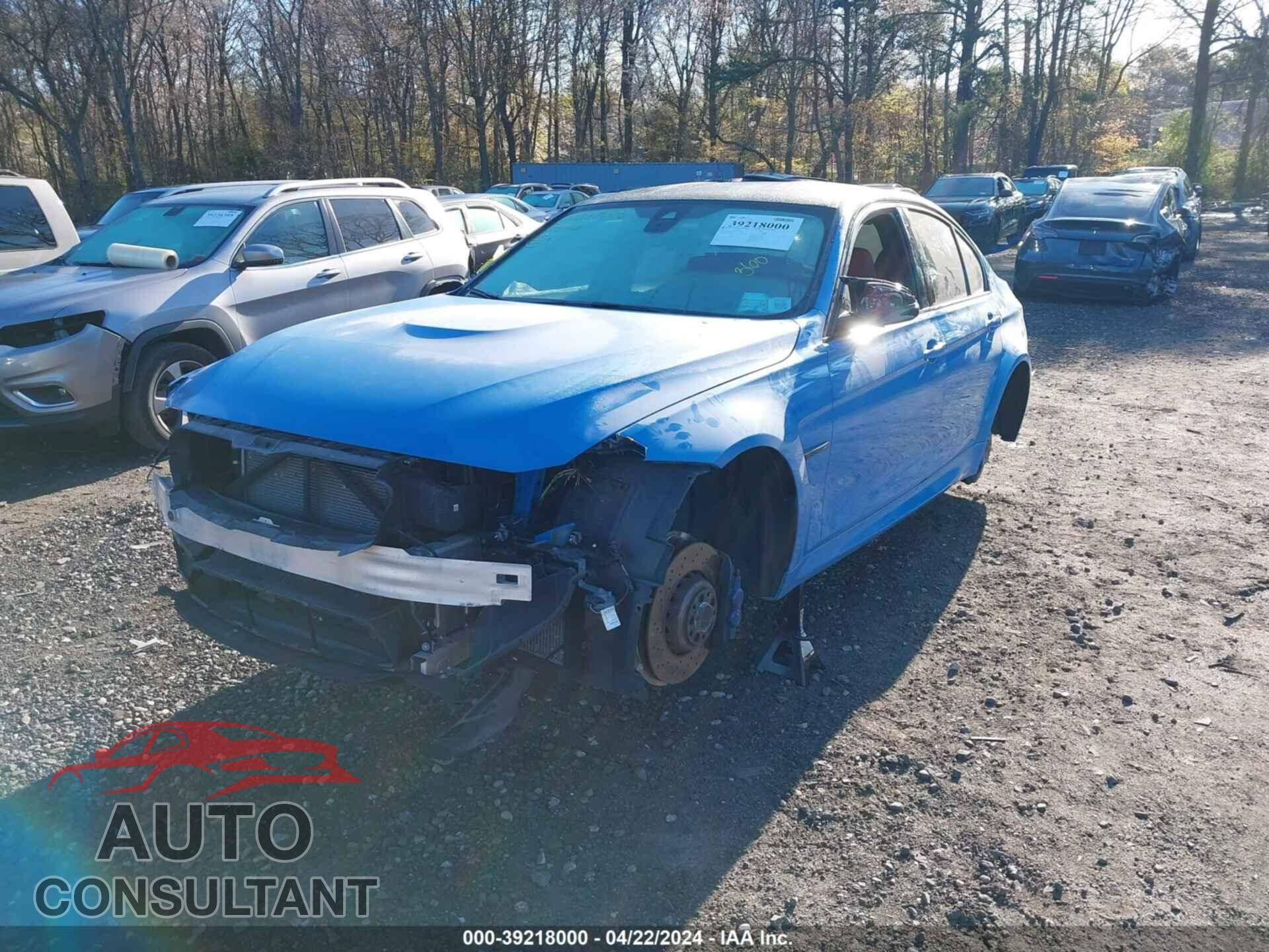BMW M3 2017 - WBS8M9C5XH5G84343