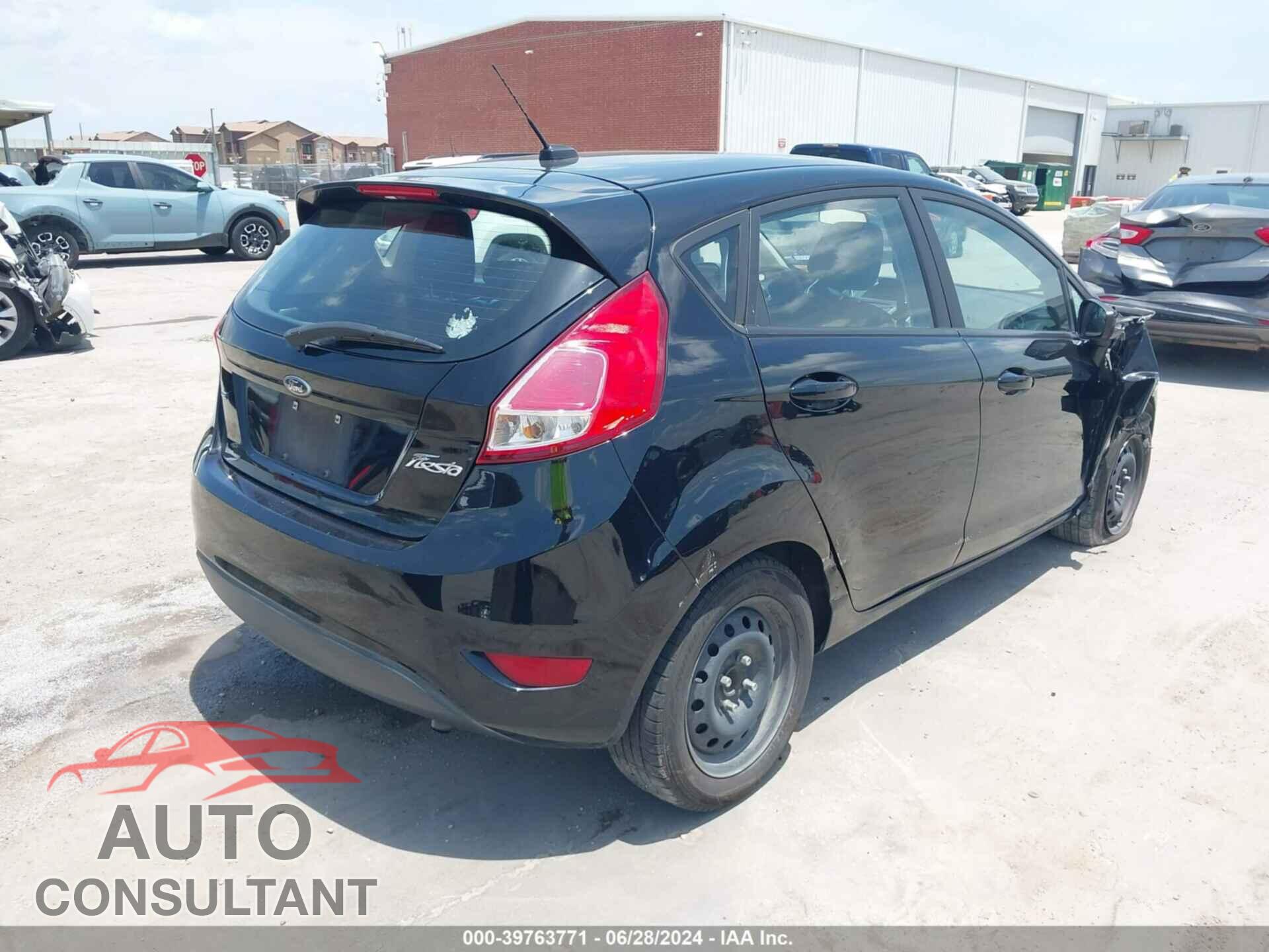 FORD FIESTA 2017 - 3FADP4EJ8HM137501
