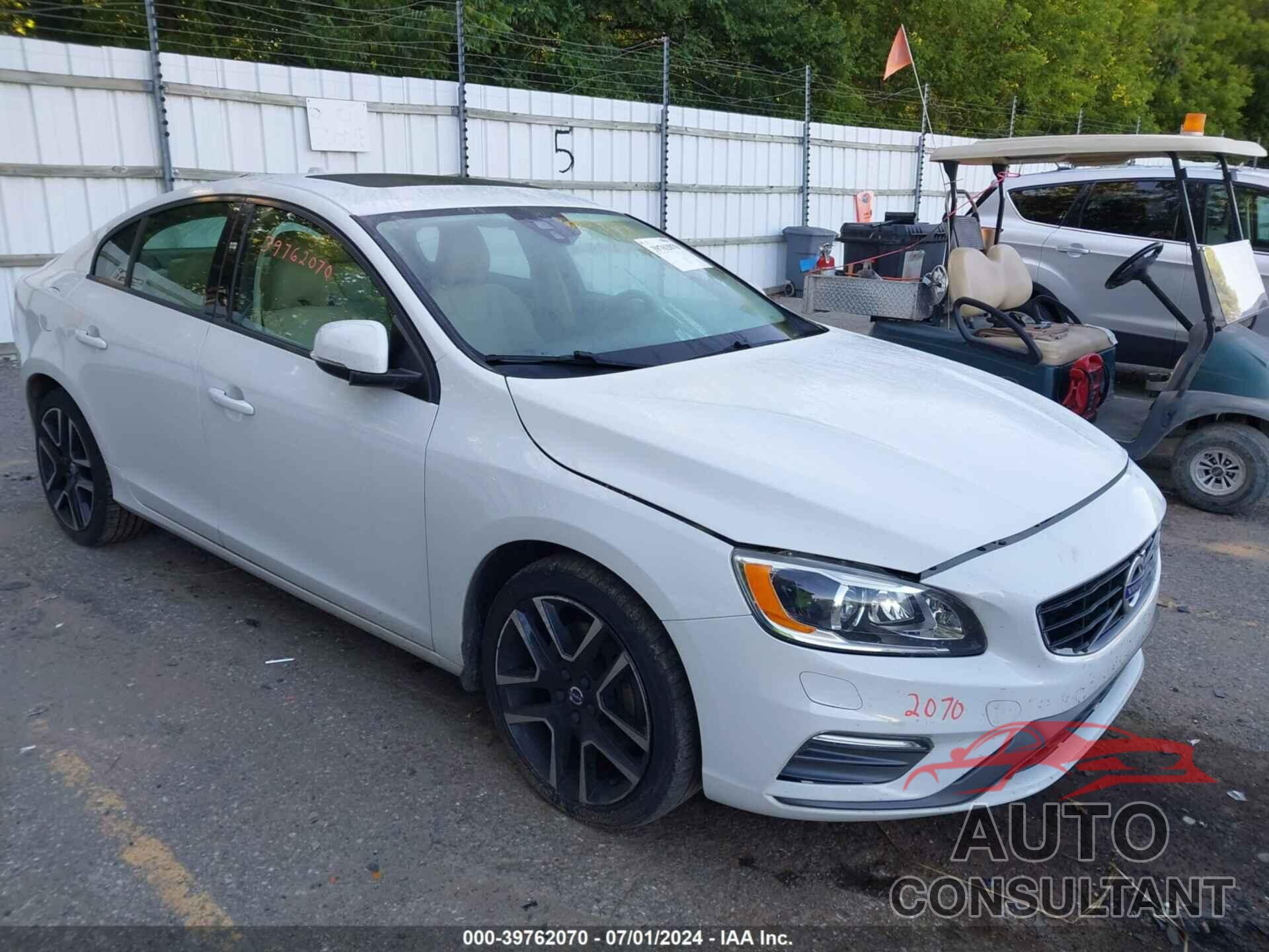 VOLVO S60 2017 - YV140MTL1H2436364