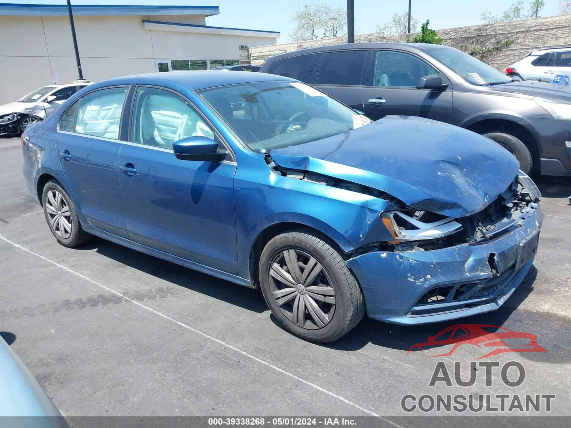 VOLKSWAGEN JETTA 2017 - 3VW2B7AJ9HM261815
