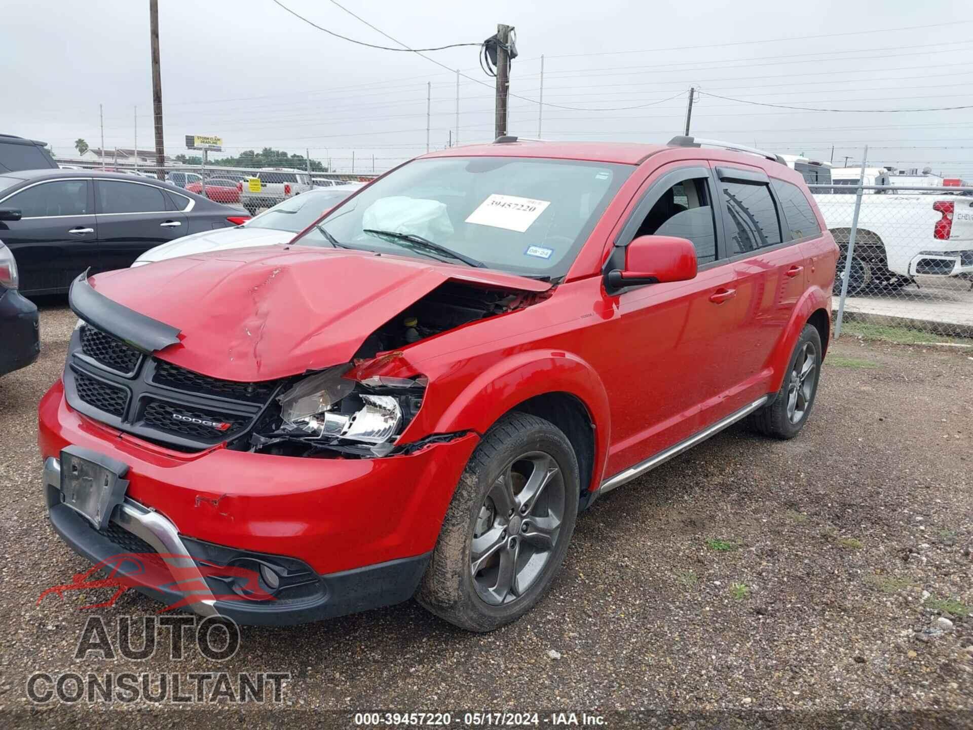 DODGE JOURNEY 2017 - 3C4PDCGG6HT509337
