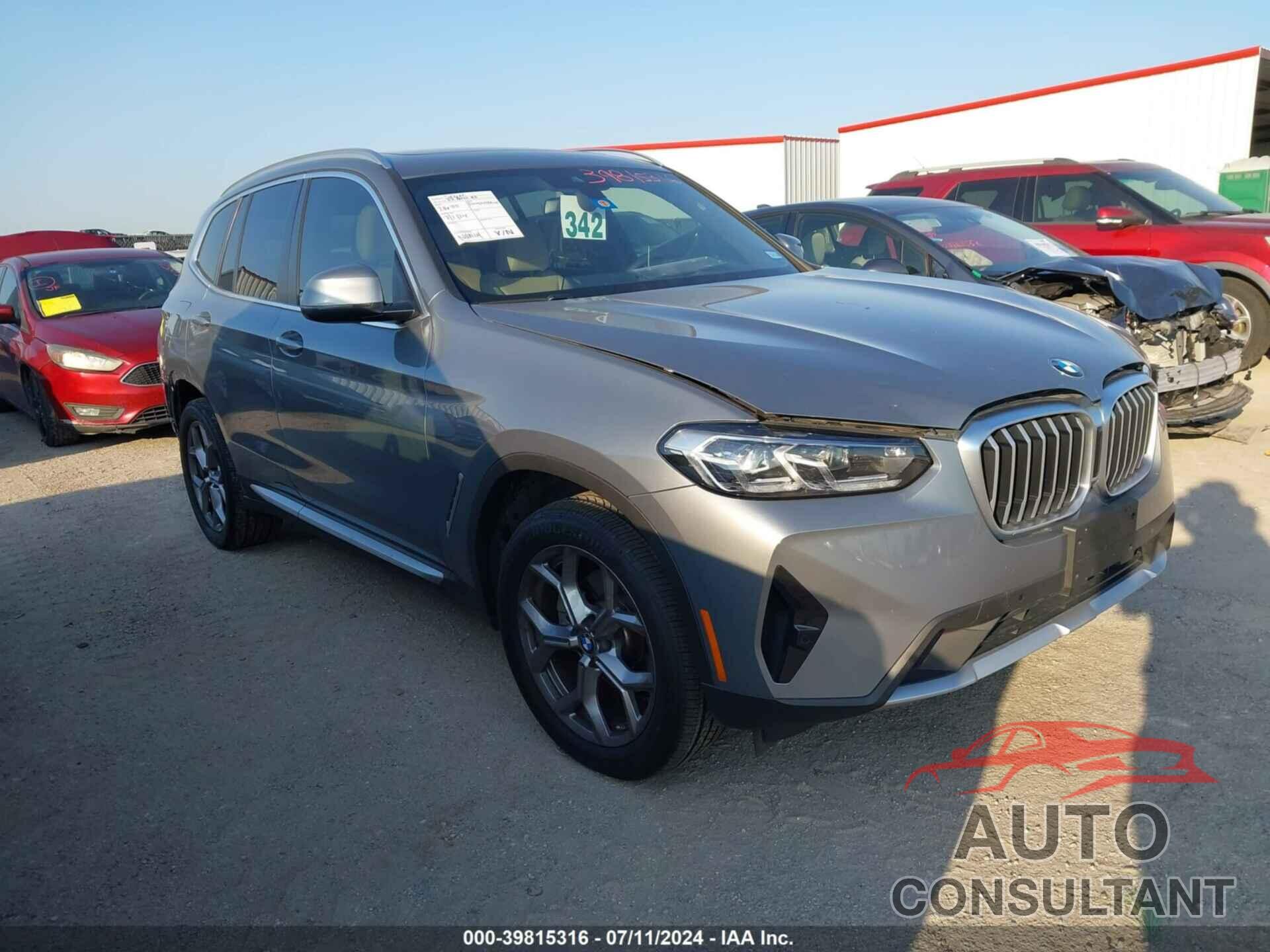 BMW X3 2023 - 5UX43DP00P9P91205