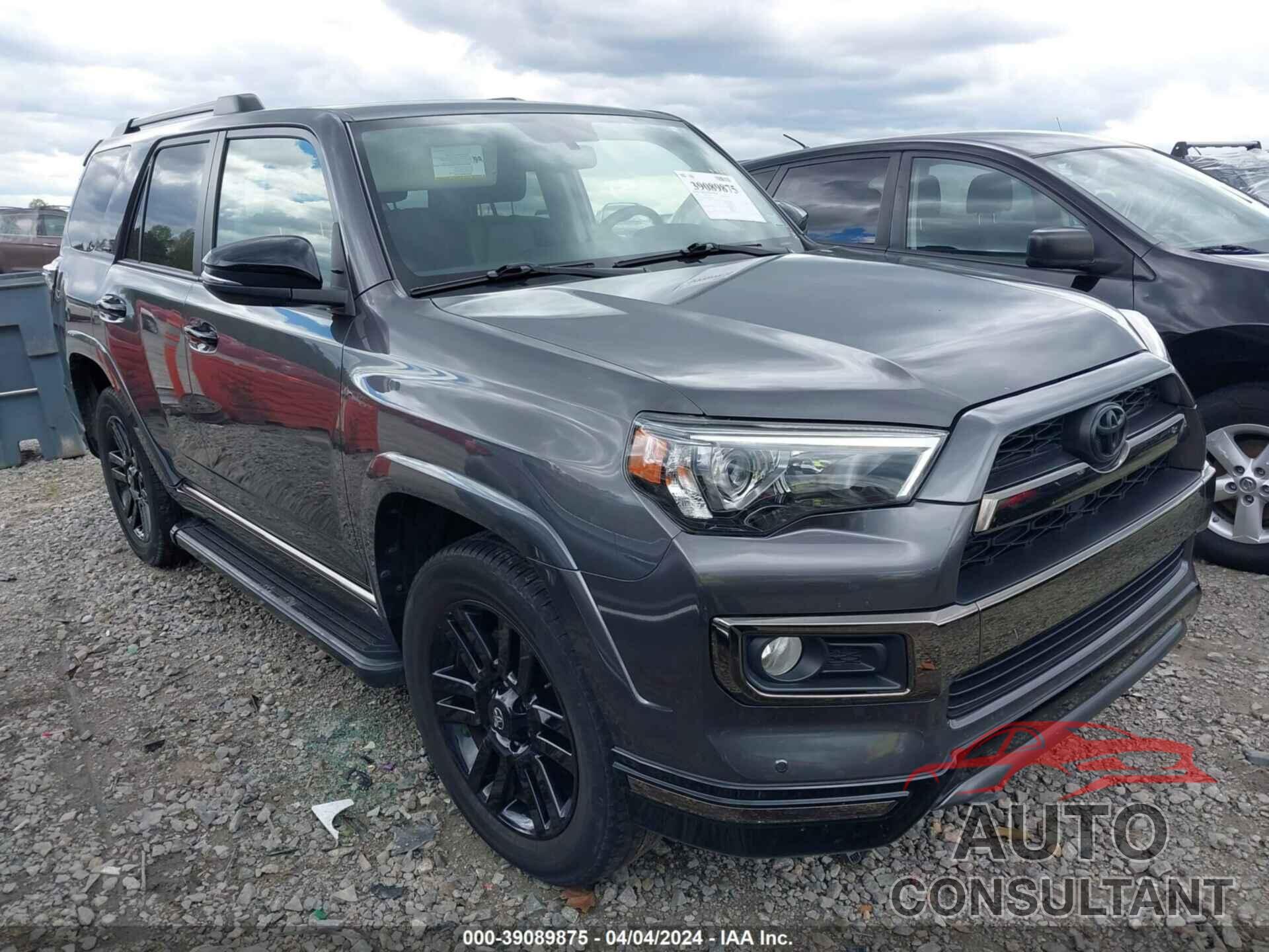 TOYOTA 4RUNNER 2019 - JTEBU5JR9K5722494