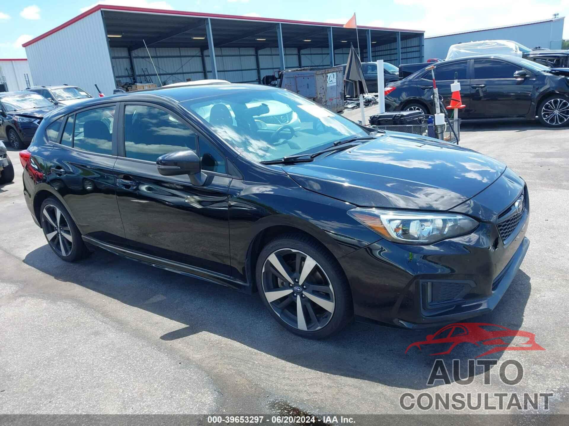 SUBARU IMPREZA 2019 - 4S3GTAJ66K3710830