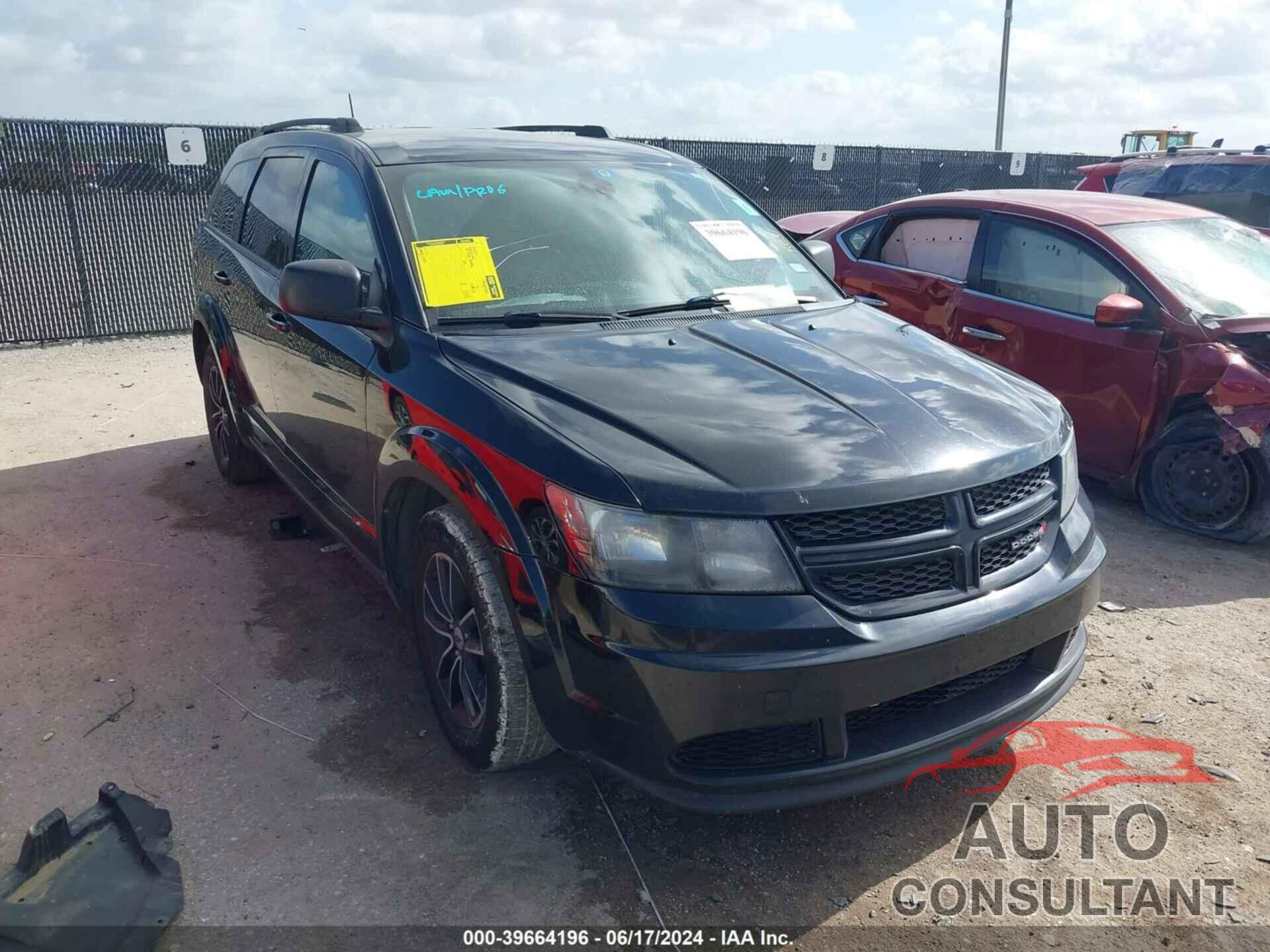 DODGE JOURNEY 2018 - 3C4PDCAB6JT535326