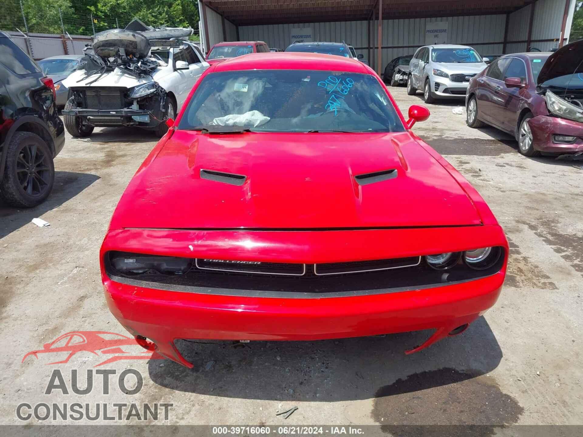 DODGE CHALLENGER 2016 - 2C3CDZAG8GH289964
