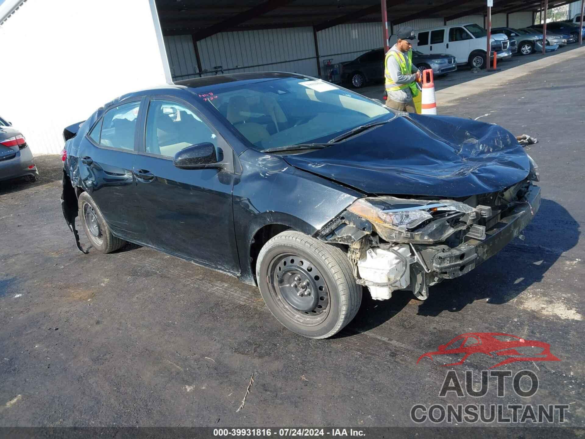 TOYOTA COROLLA 2017 - 2T1BURHE3HC782880