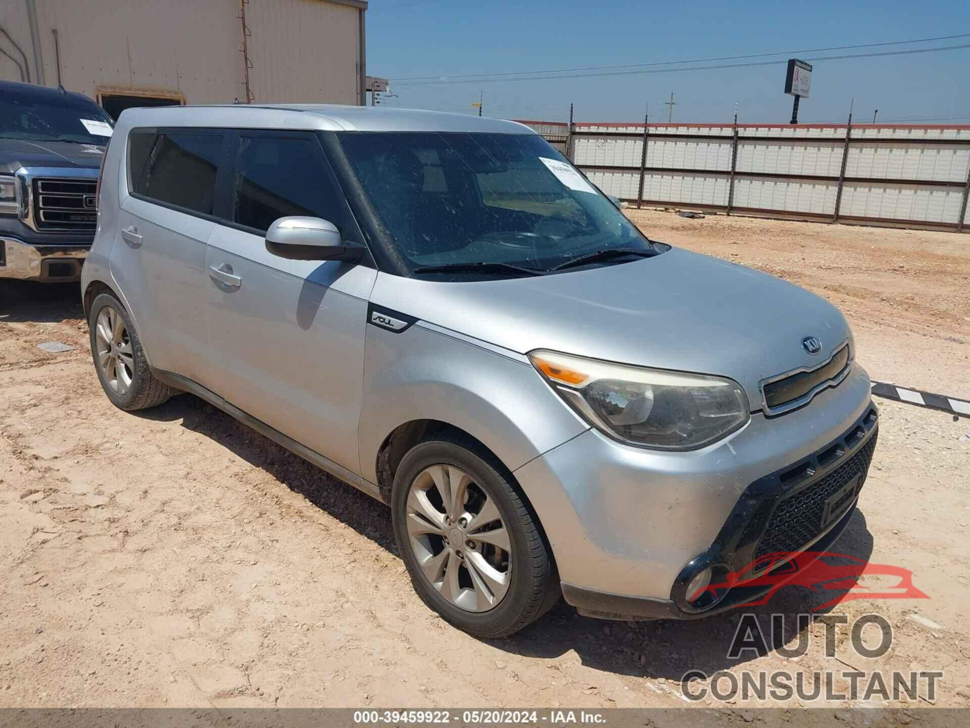 KIA SOUL 2016 - KNDJP3A50G7825937