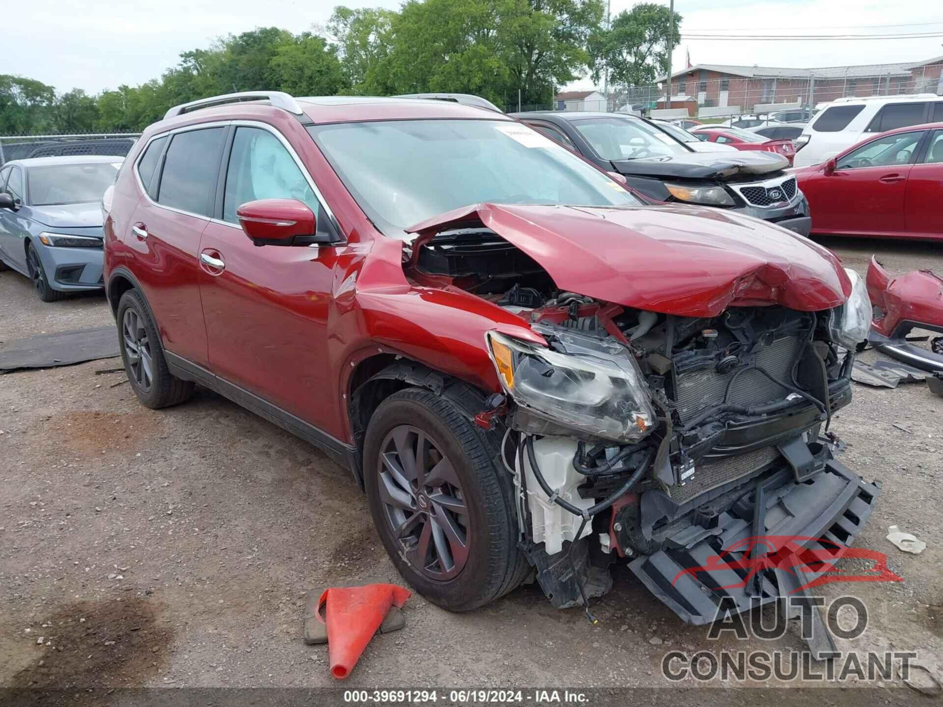 NISSAN ROGUE 2016 - 5N1AT2MT6GC805341