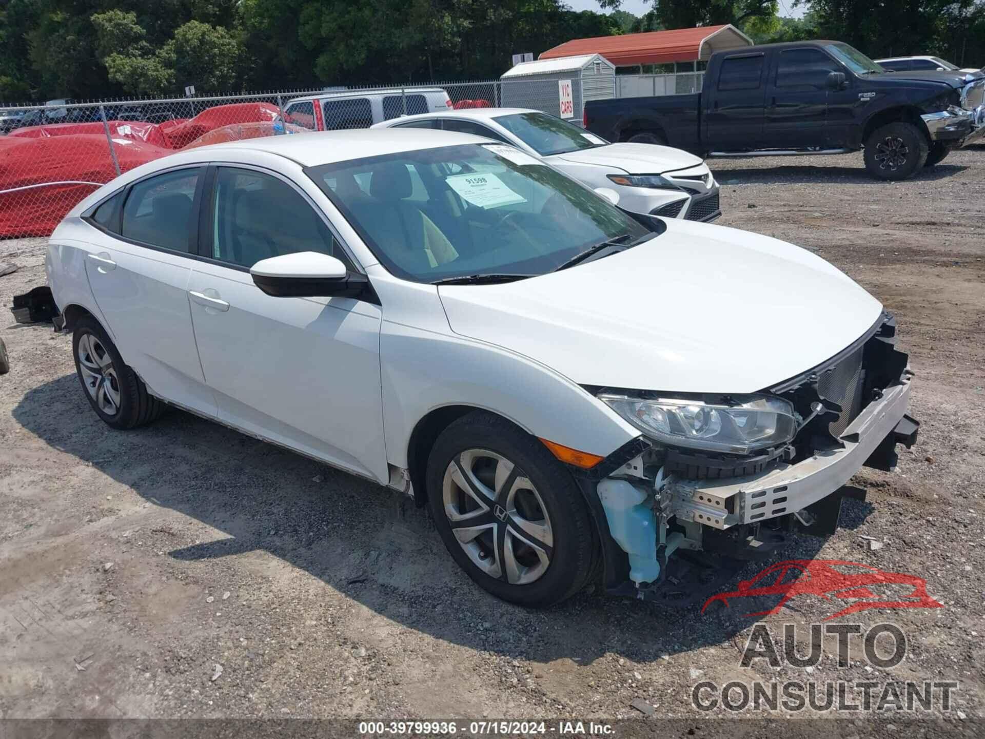 HONDA CIVIC 2018 - 2HGFC2F52JH570225