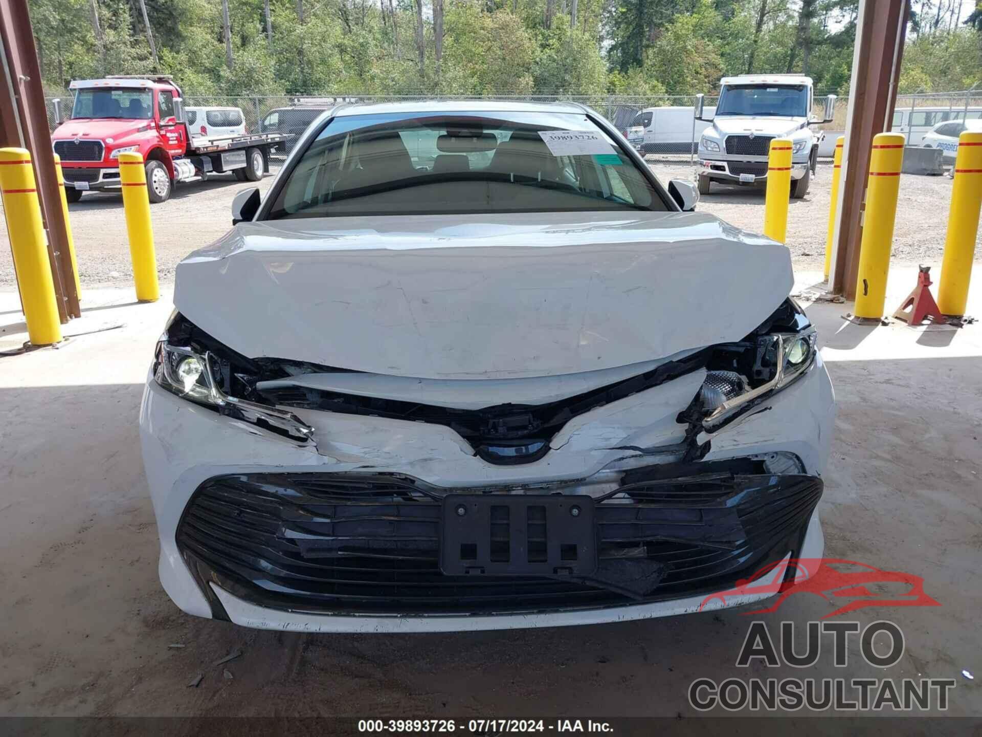 TOYOTA CAMRY 2019 - 4T1B11HK3KU169308