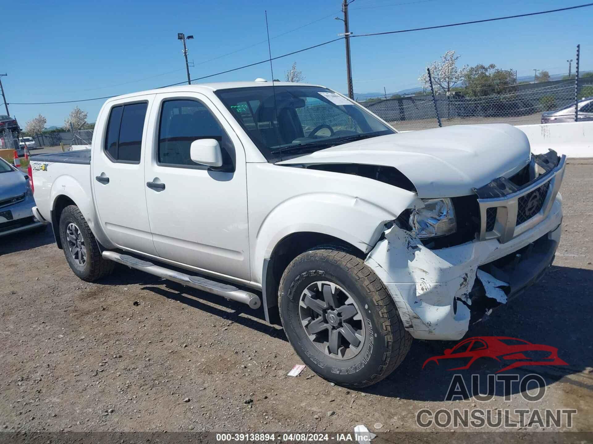 NISSAN FRONTIER 2018 - 1N6AD0EV3JN755870