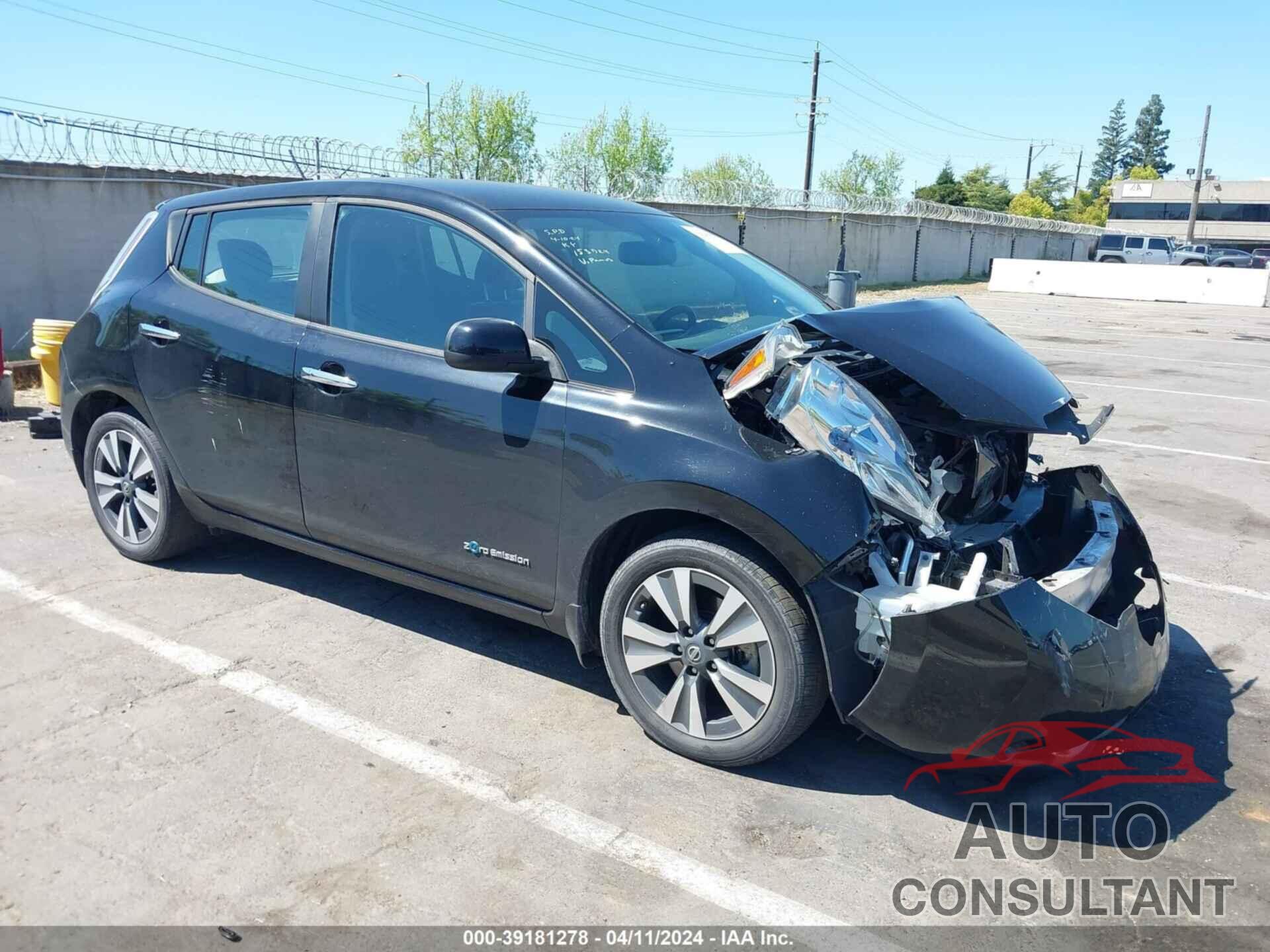 NISSAN LEAF 2016 - 1N4BZ0CP3GC307068